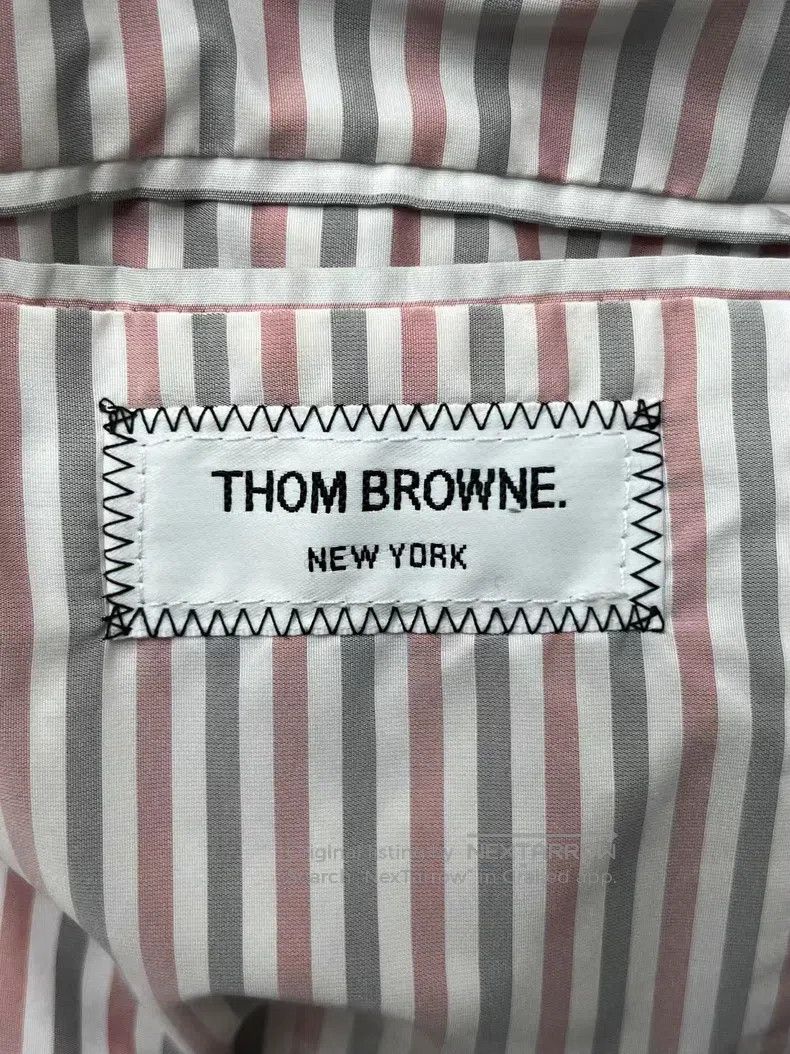 Thom Browne Thom Browne Striped Quilted Suit Jacket Size US S / EU 44-46 / 1 - 6 Thumbnail