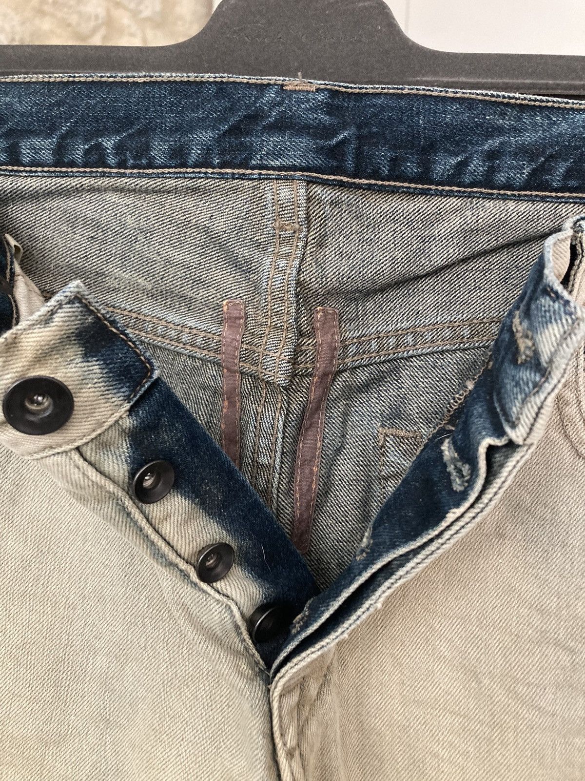 Rick Owens Drkshdw NEVER WORN / Rick Owens DETROIT CUT Denim Size US 31 - 4 Thumbnail