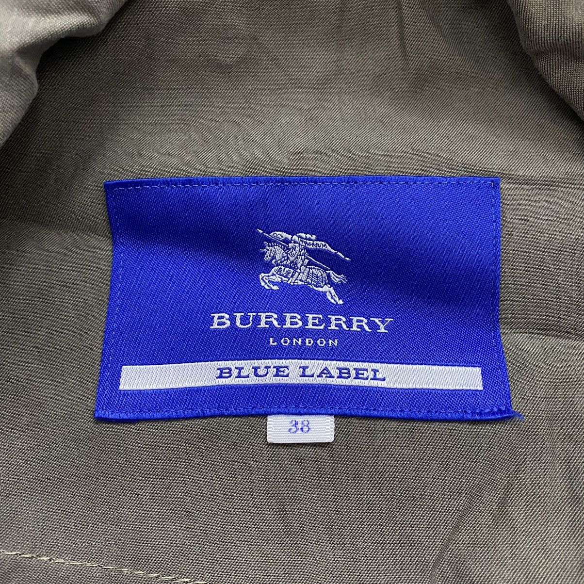 Burberry Vintage BURBERRYS Blue Label Multi Pockets Trench Coat Size US S / EU 44-46 / 1 - 7 Thumbnail