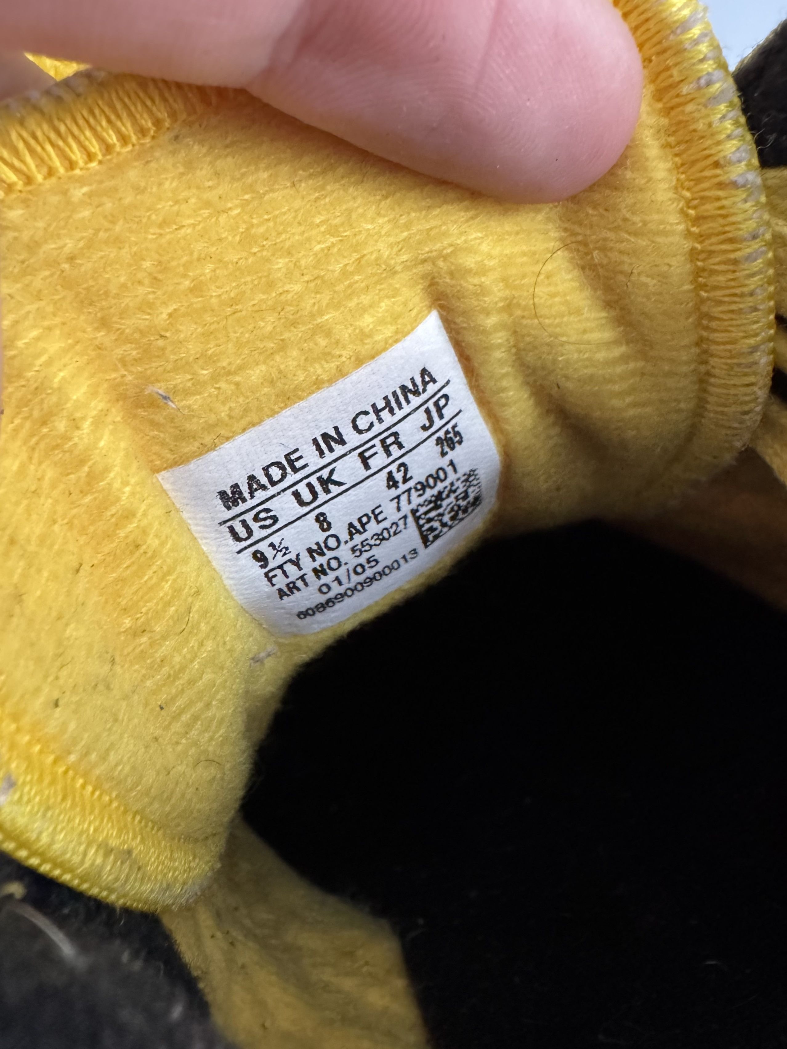 Adidas Vintage 2005 Adidas Goodyear Ape Factory Spezial Sneakers Size US 9 / EU 42 - 12 Thumbnail