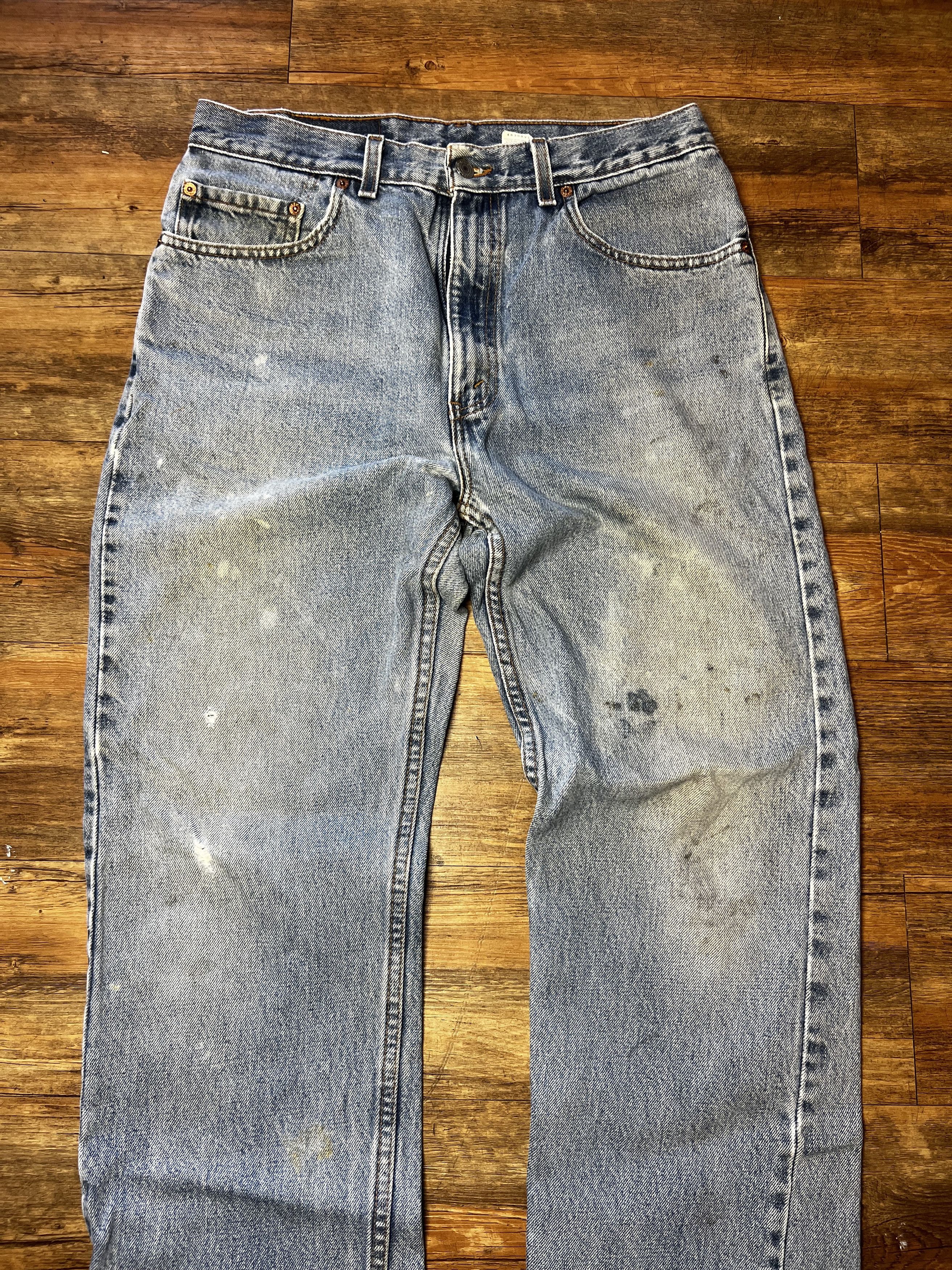Levi's Vintage Clothing Vintage 505 Levi's Regular Fit Straight Leg Zipper Fly Denim Size US 34 / EU 50 - 3 Thumbnail