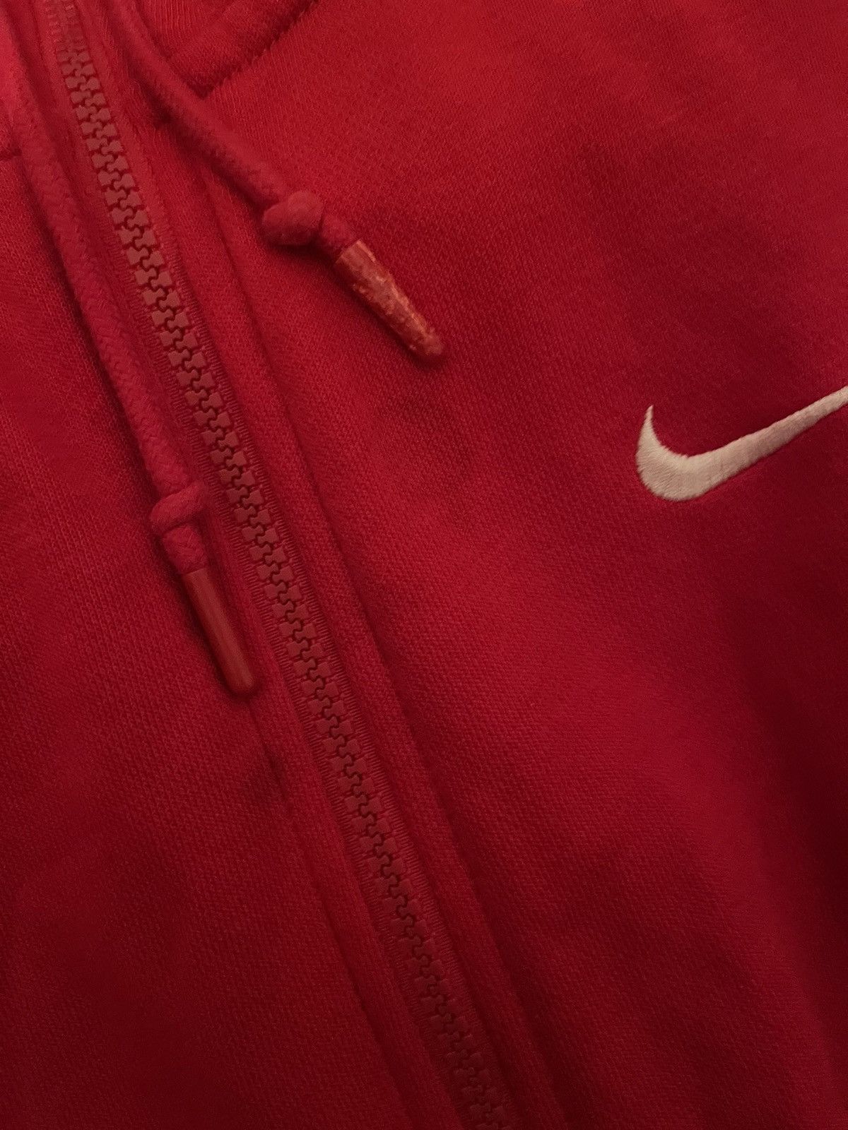 Nike Red Nike Zip Up Jacket Size US S / EU 44-46 / 1 - 2 Thumbnail
