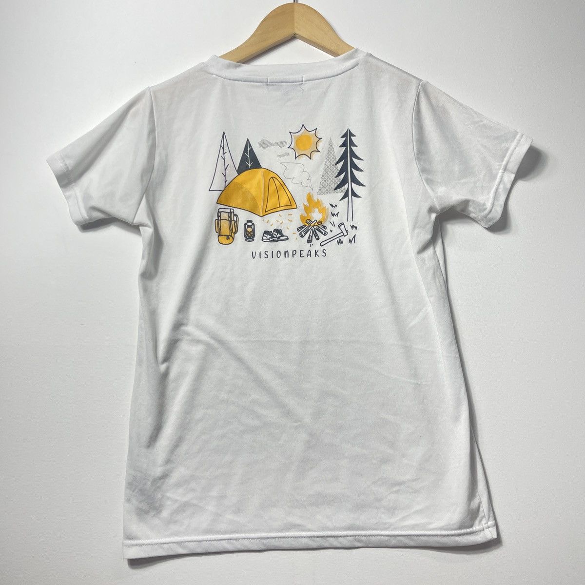 Other VISIONPEAKS camp design T-Shirt White Unisex Size US S / EU 44-46 / 1 - 4 Thumbnail