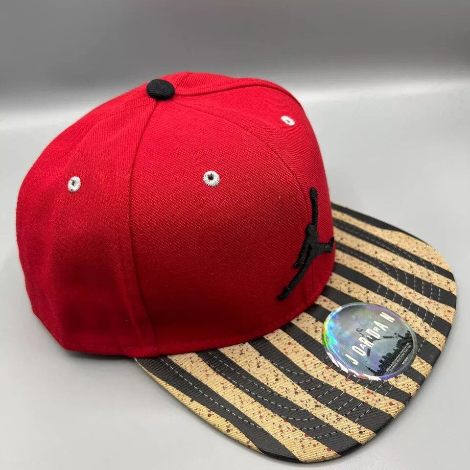 Jordan Brand Air Jordan Hat Men Embroidered Logo Jumpman Snap Back Cap Size ONE SIZE - 3 Thumbnail