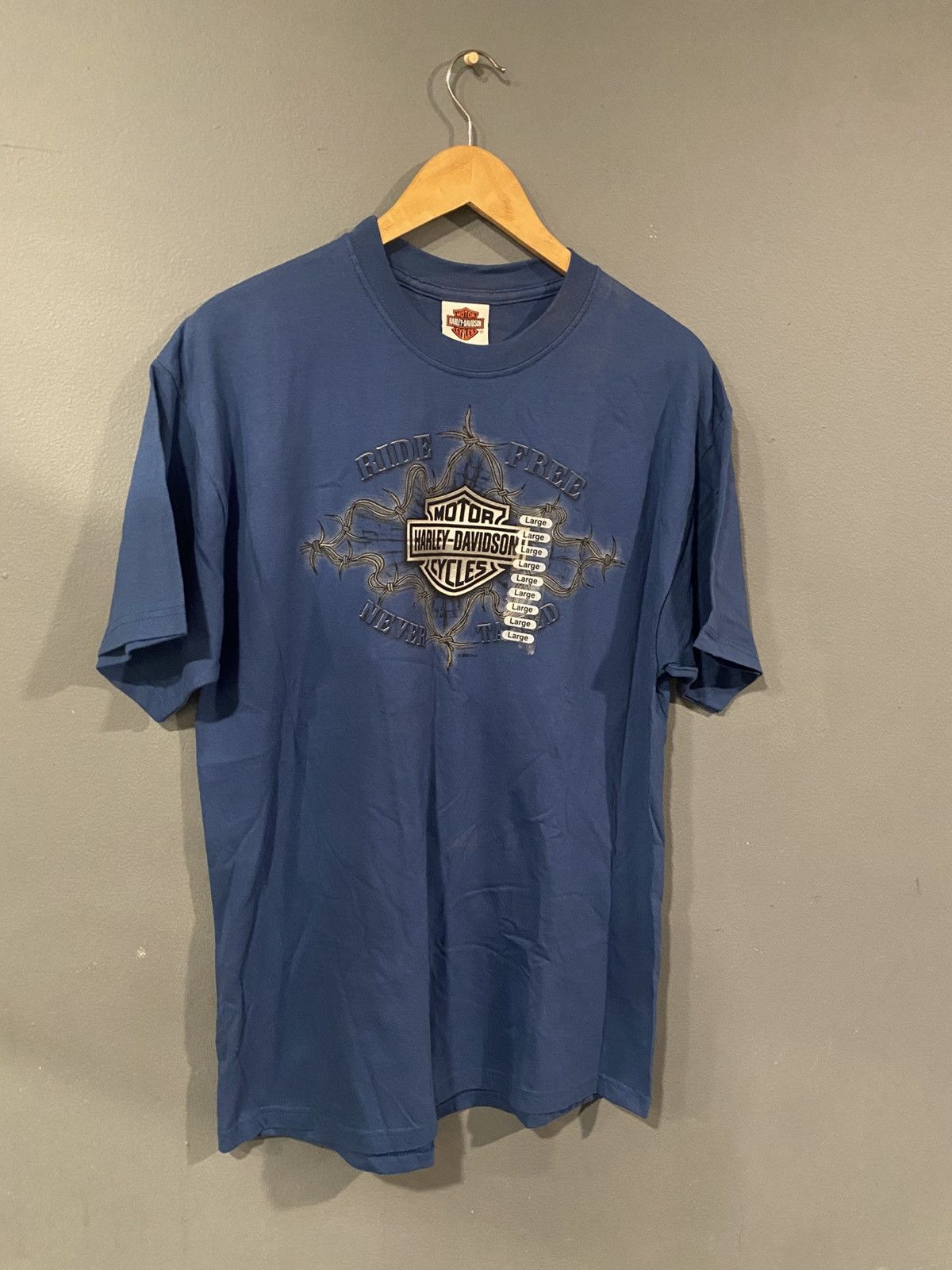 Harley Davidson Vintage Y2K Harley Davidson T Shirt Size US L / EU 52-54 / 3 - 1 Thumbnail