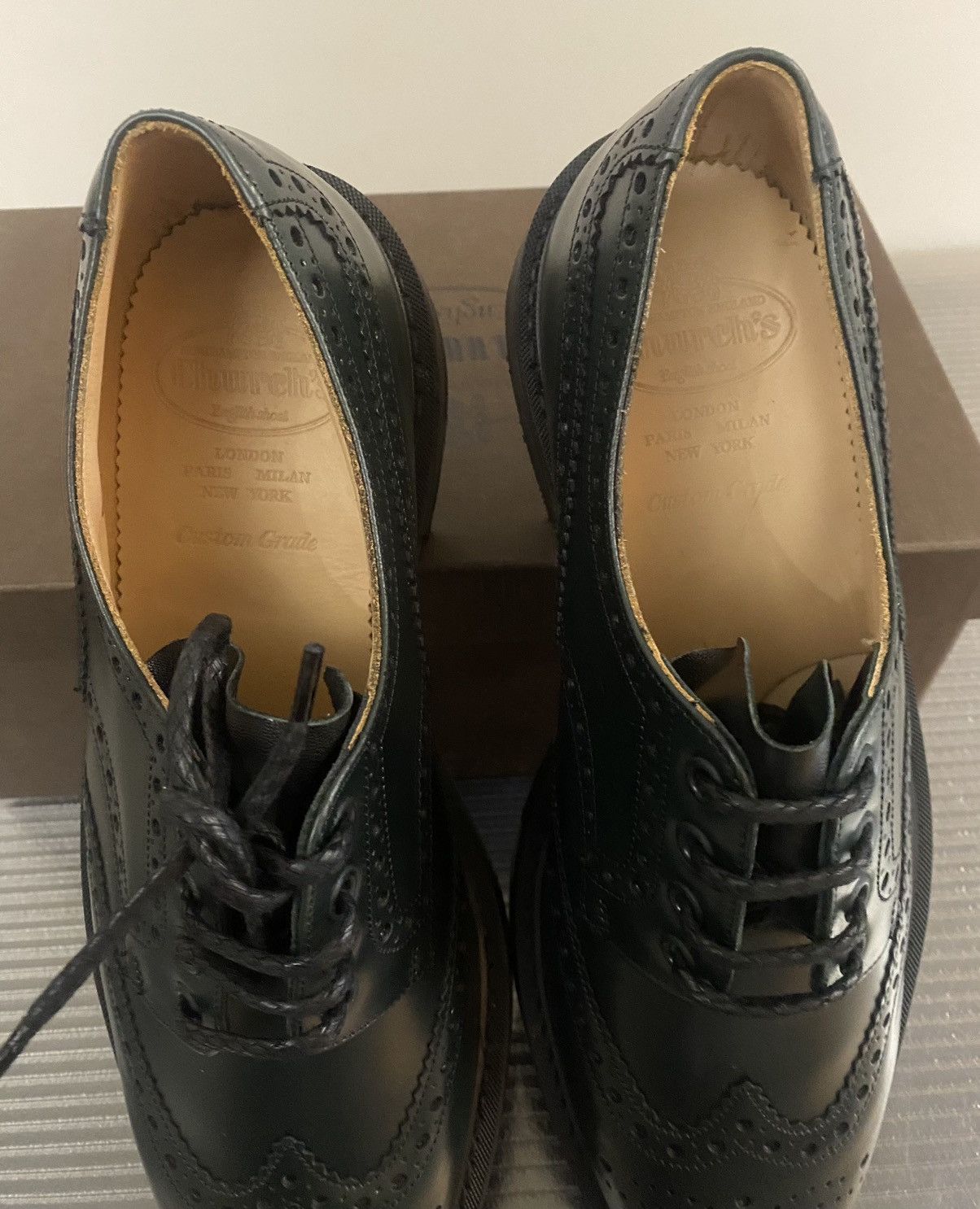 Church's Church’s 🏴󠁧󠁢󠁥󠁮󠁧󠁿 Wood Commando Sole Foden 3 Brogues 9uk NEW Size US 10 / EU 43 - 7 Thumbnail