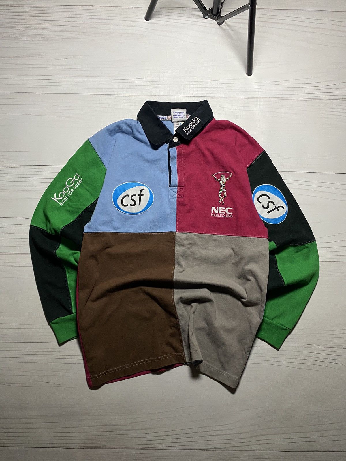 Vintage Harlequins 2001/03 NEC Kooga Vintage Rugby Long Sleeve Size US S / EU 44-46 / 1 - 1 Thumbnail