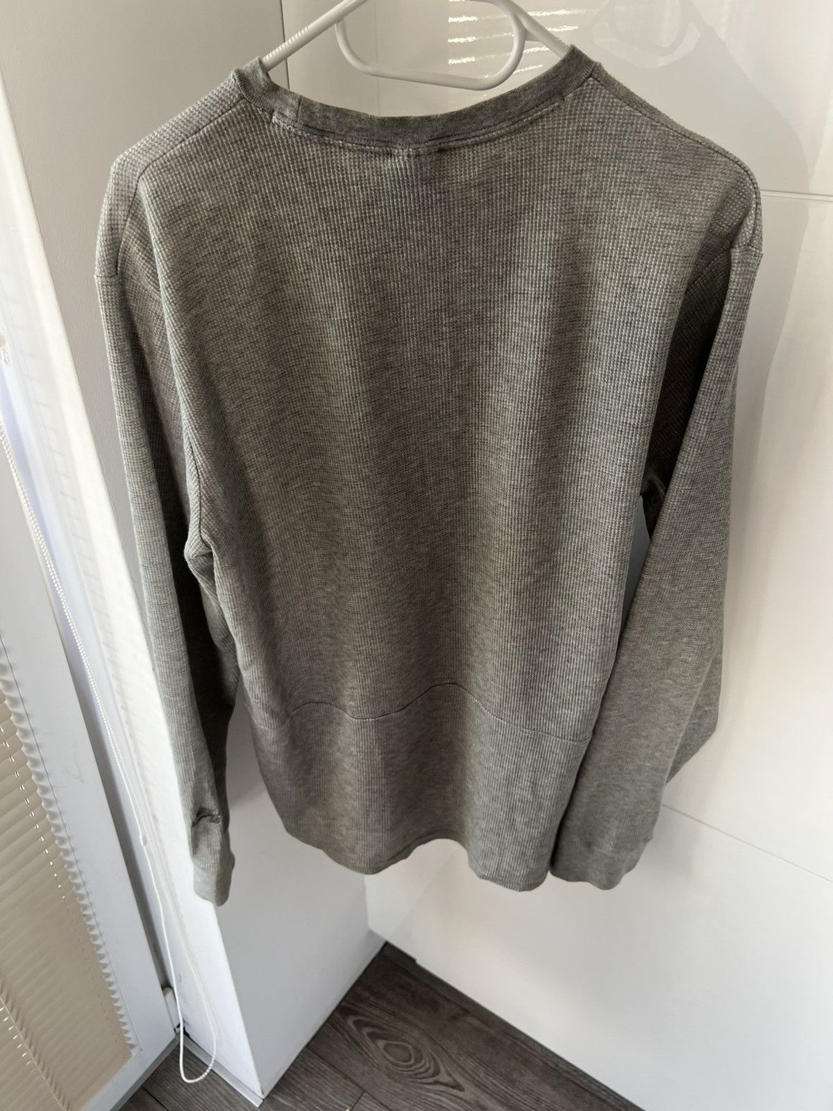Nike SB Nike SB Gray Knitted Sleeve Logo Towel Cotton Long Sleeve Size US M / EU 48-50 / 2 - 10 Thumbnail