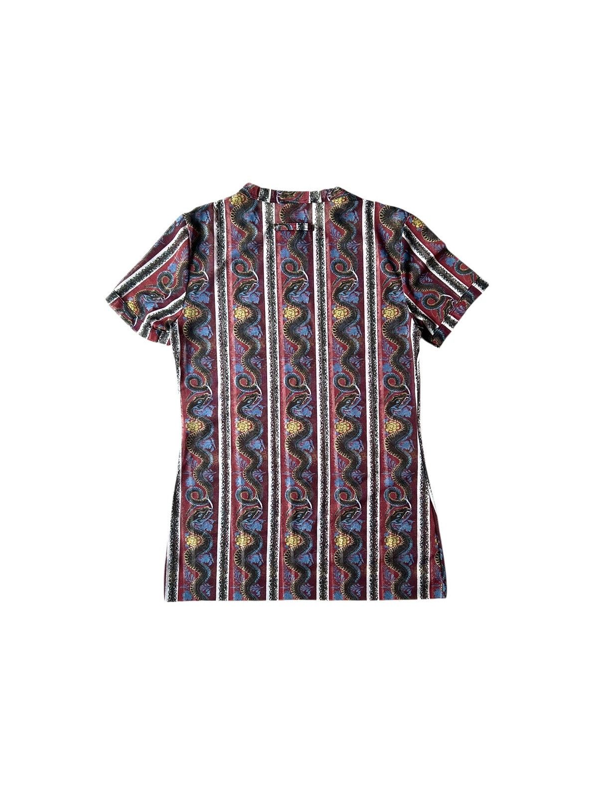 Jean Paul Gaultier 90s Snake Mesh Top Size M / US 6-8 / IT 42-44 - 2 Thumbnail