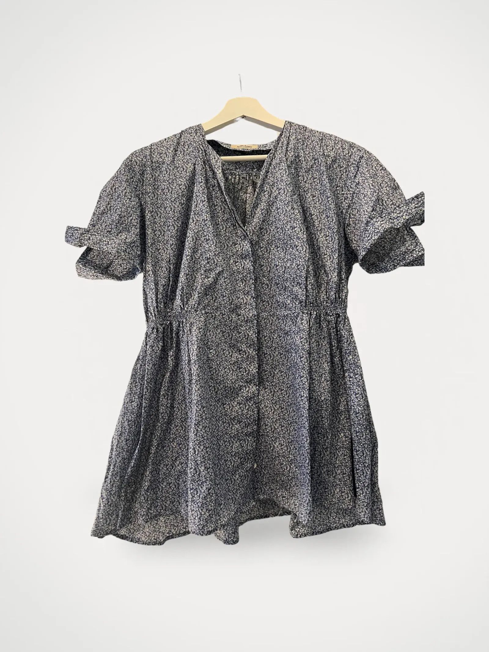 Acne Studios Swank blue flower blouse Blouse