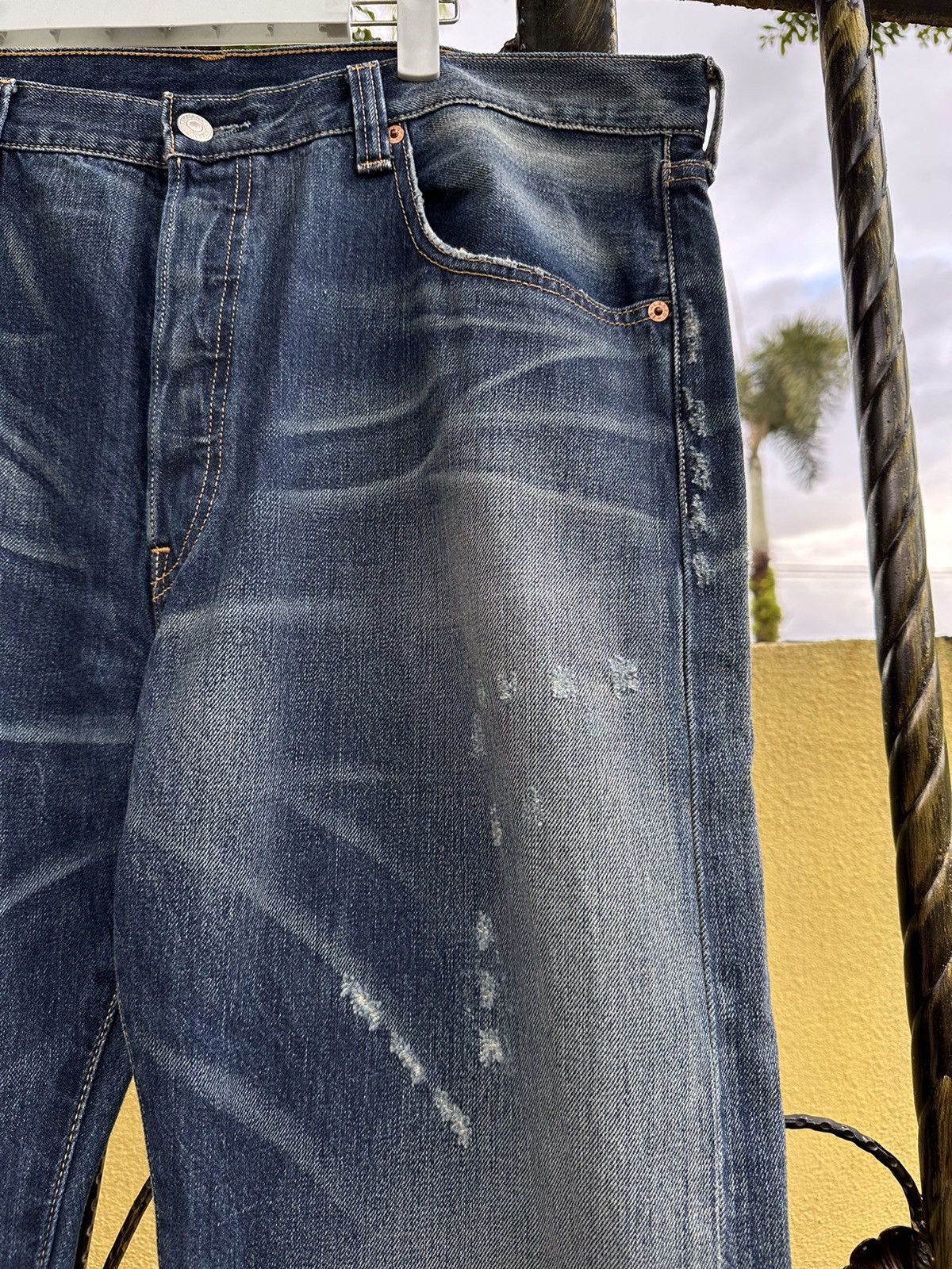 Levi's 💥Levis 501💥 Art Original Design Levis Five O one 💥 Size US 38 / EU 54 - 10 Thumbnail