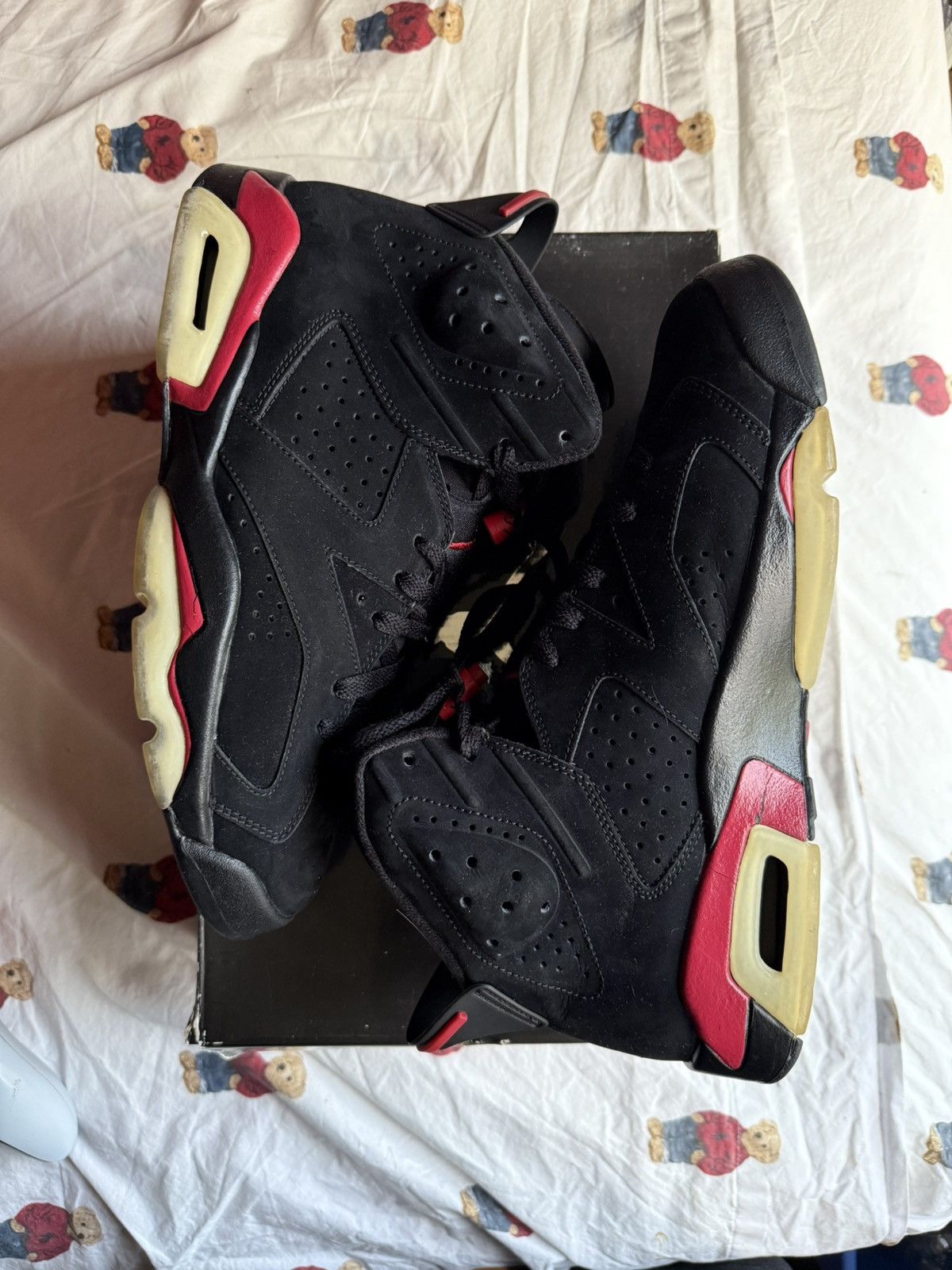 Jordan Brand 2010 Jordan 6 “Varsity Red” Size US 10 / EU 43 - 4 Thumbnail