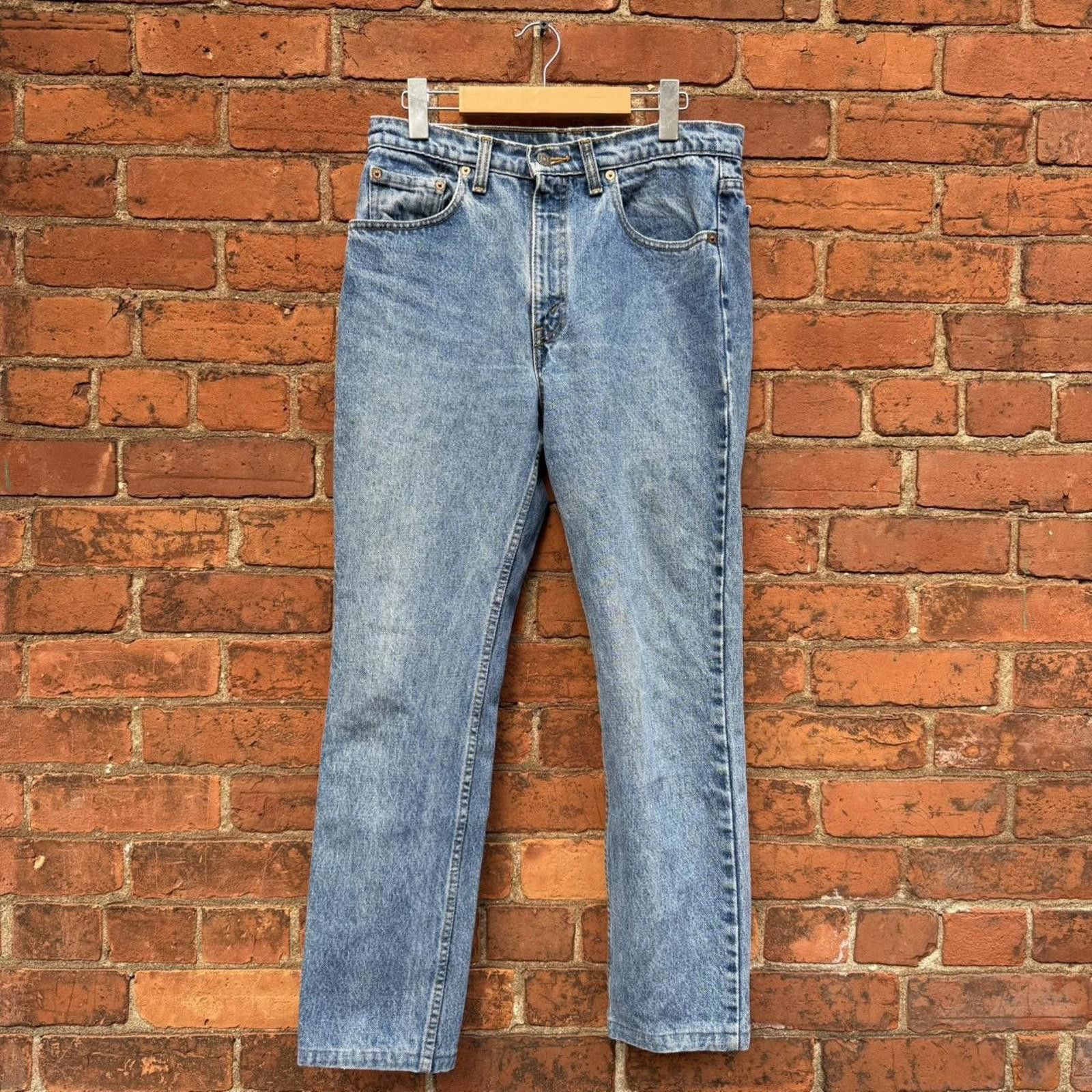 Levi's vintage Levi’s 512 jeans 90s 33x30 fits 31x28 Size US 31 - 1 Thumbnail
