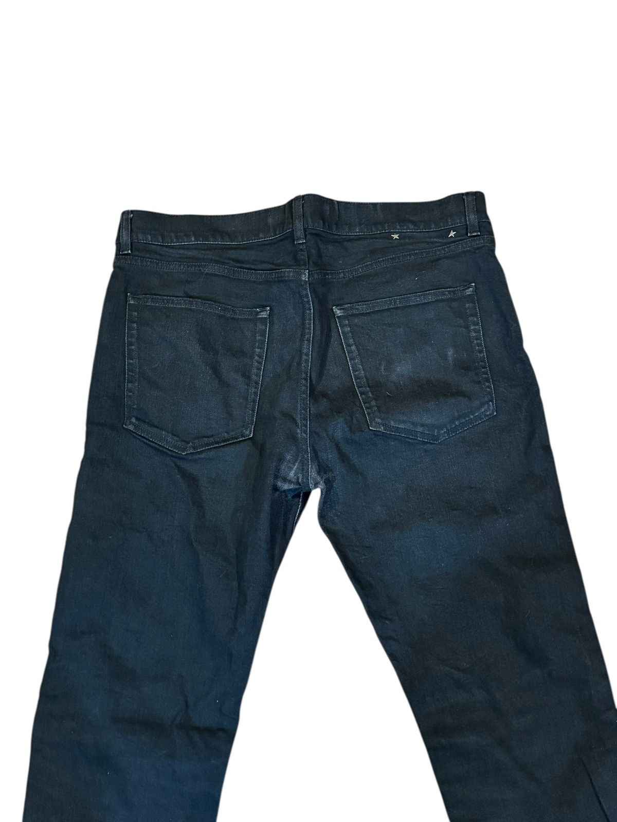 Golden Goose Golden Goose Mens Black Slim Jeans Size US 35 - 4 Thumbnail