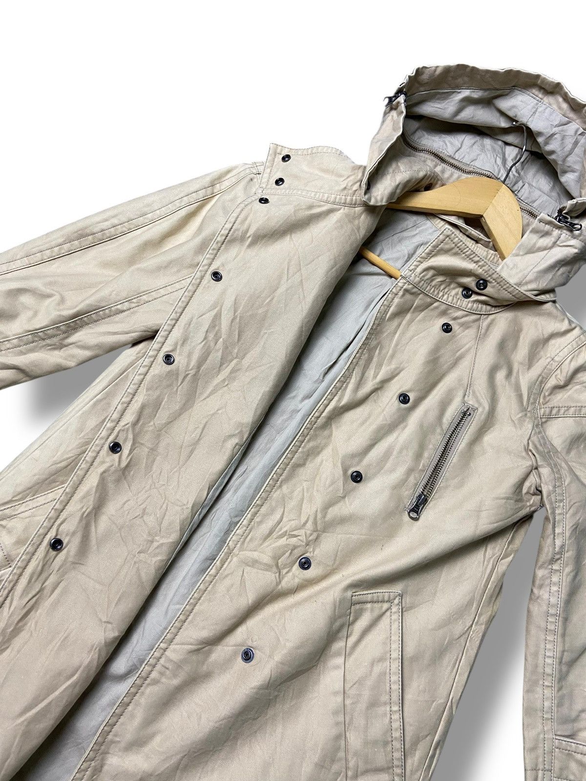 Japanese Brand FLORENT Japanese Brand Hooded Jacket (138) Size US XXS / EU 40 - 3 Thumbnail