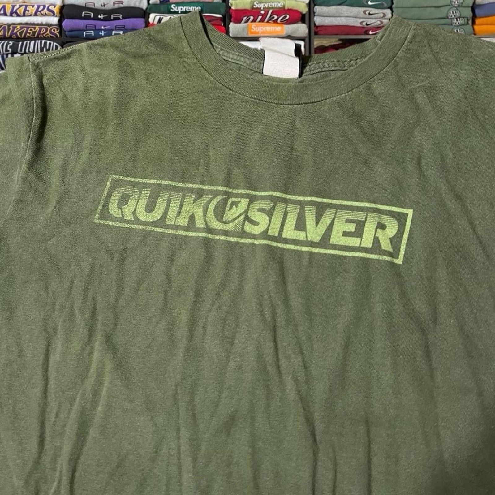 Quiksilver Vintage Y2K quiksilver Surf Sweater/Shirt Large Size US L / EU 52-54 / 3 - 5 Thumbnail