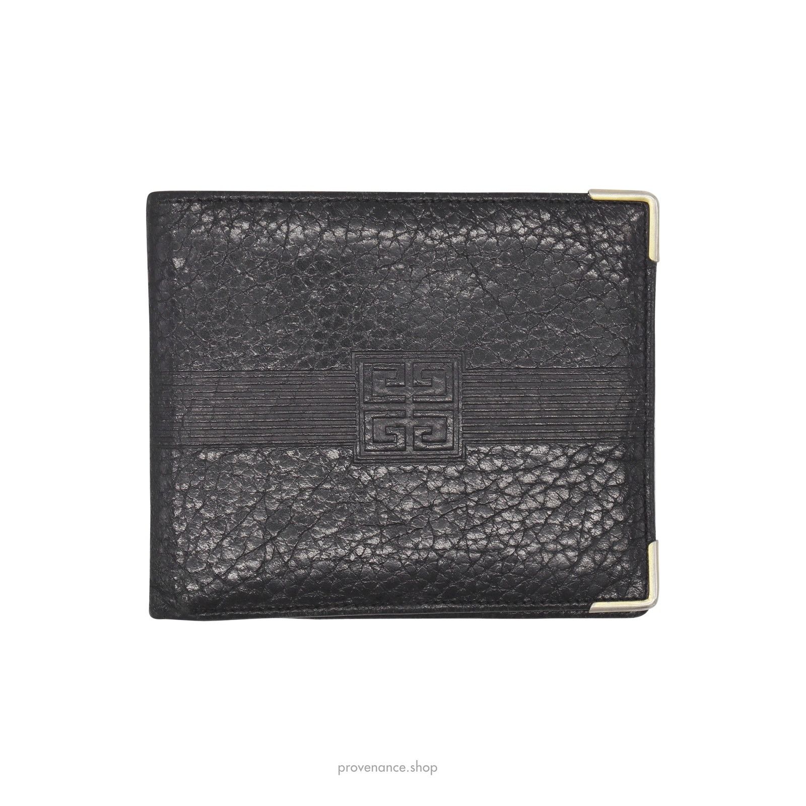 Givenchy 🔴 Givenchy ID Bifold Wallet - Black Leather Size ONE SIZE - 1 Thumbnail