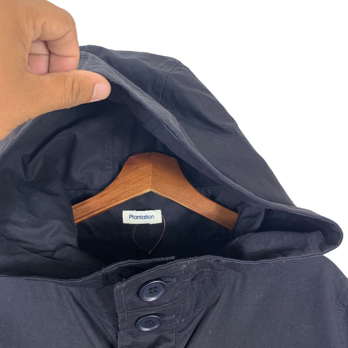 Issey Miyake × Pleats Please Issey Miyake Vintage Plantation Issey Miyake Zipper Button Hoodie Jacket Size US M / EU 48-50 / 2 - 6 Thumbnail