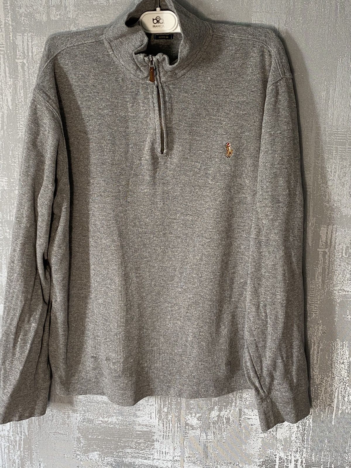 Polo Ralph Lauren × RRL Ralph Lauren × Ralph Lauren Vintage Polo Ralph Lauren 1/4 Zip Sweatshirt Sweater Mens Size US M / EU 48-50 / 2 - 1 Thumbnail