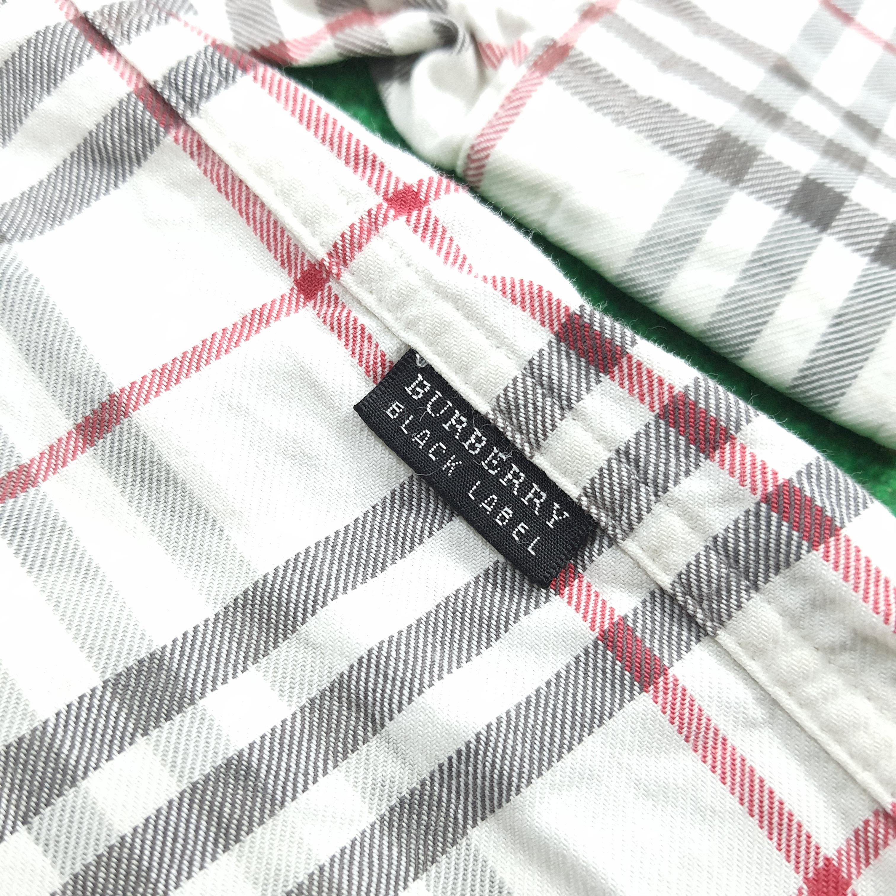 Burberry × Vintage Vintage Burberry Black Label Long Sleve Shirt Size US L / EU 52-54 / 3 - 6 Thumbnail