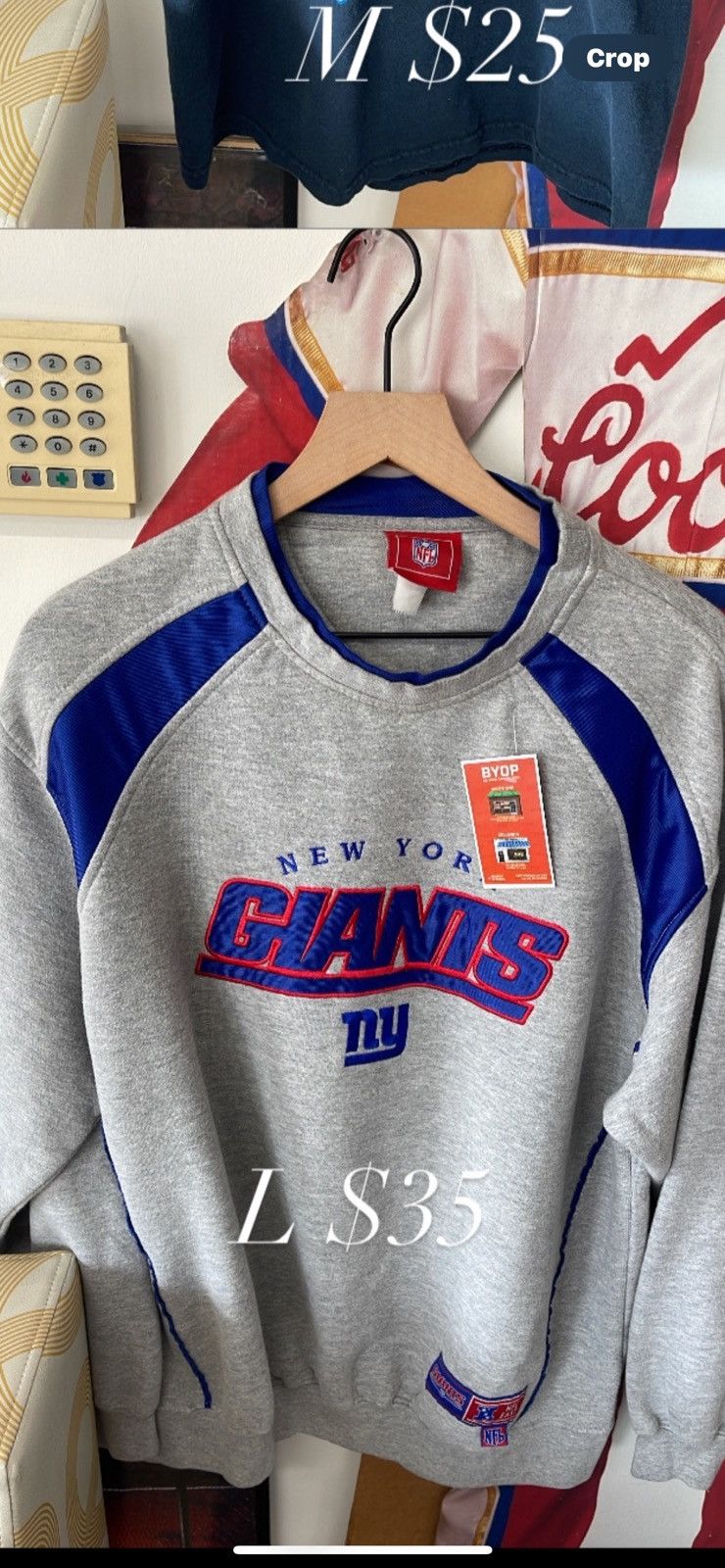 Vintage New York Giants Size US L / EU 52-54 / 3 - 1 Preview