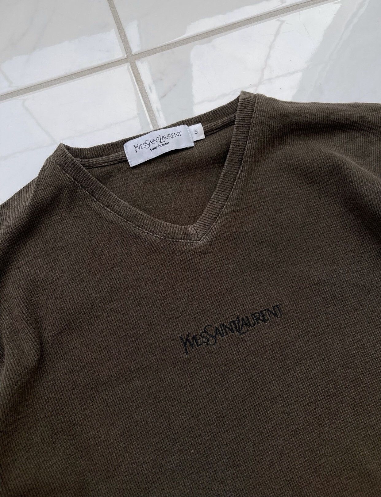 Yves Saint Laurent Yves Saint Laurent Sweate YSL Size US S / EU 44-46 / 1 - 3 Thumbnail