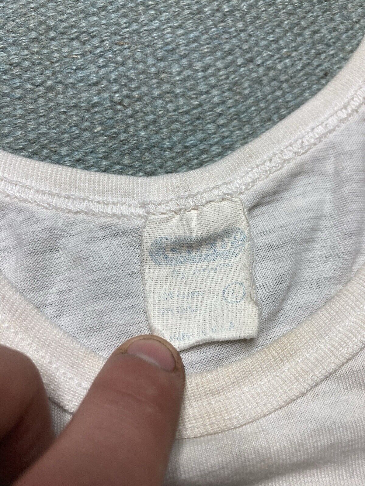 Vintage VTG 70s tank top shirt Daytona beach florida rainbow soft M Size US M / EU 48-50 / 2 - 5 Thumbnail