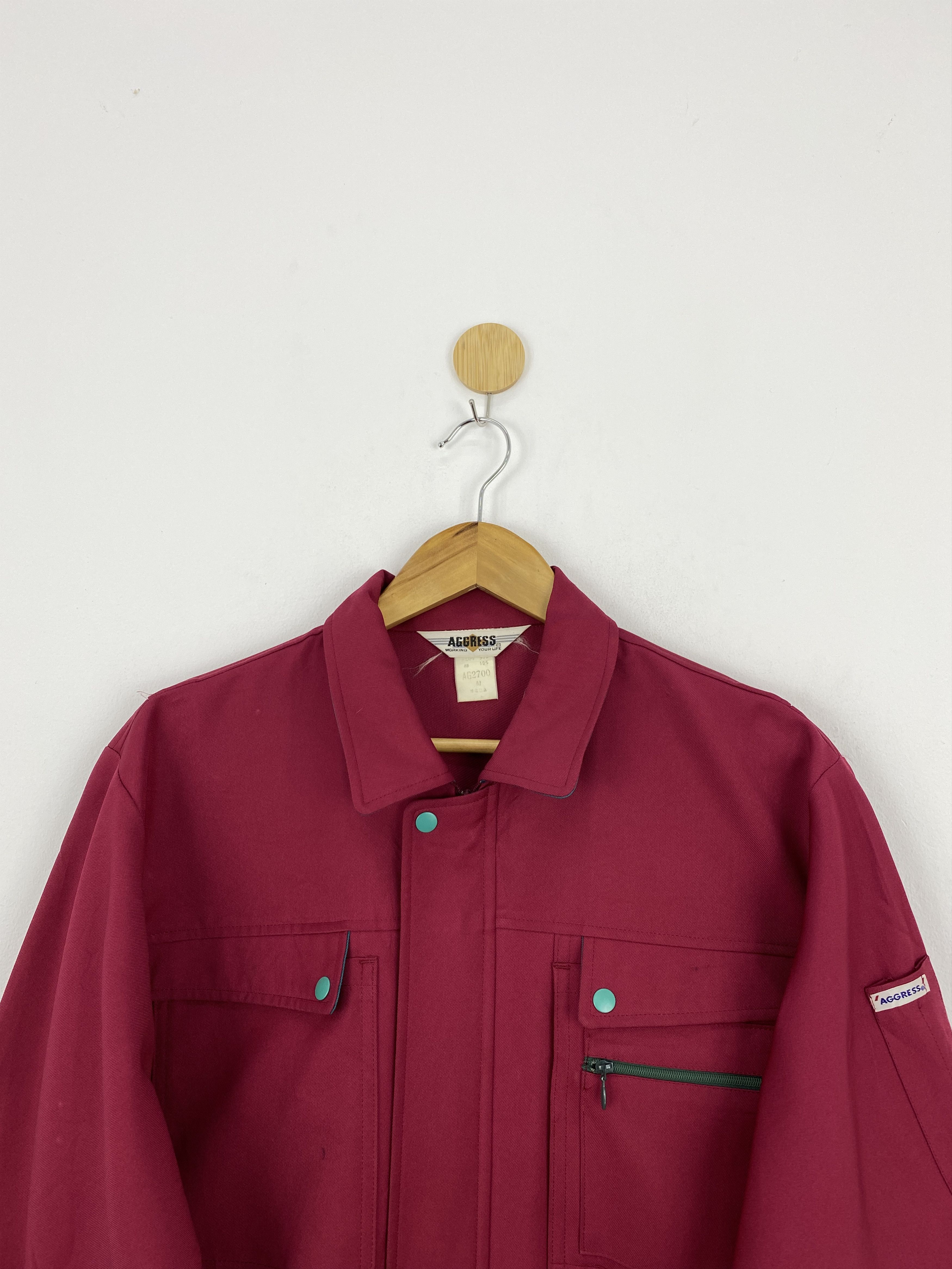 Japanese Brand Vintage Japanese Brand Zipper Up Workers Jacket J1766 Size US L / EU 52-54 / 3 - 2 Thumbnail