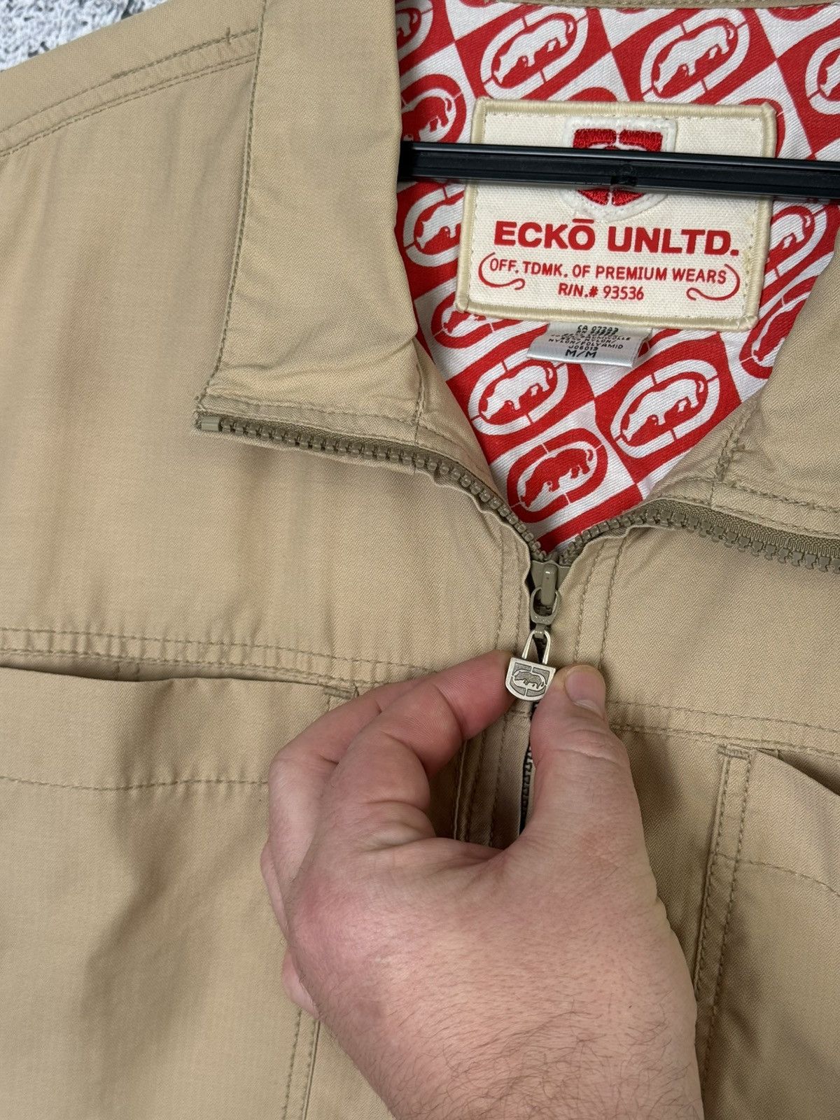 Ecko Unltd. Vintage Ecko Unltd. Utility Zip Jacket Men’s Workwear Style Size US M / EU 48-50 / 2 - 9 Thumbnail