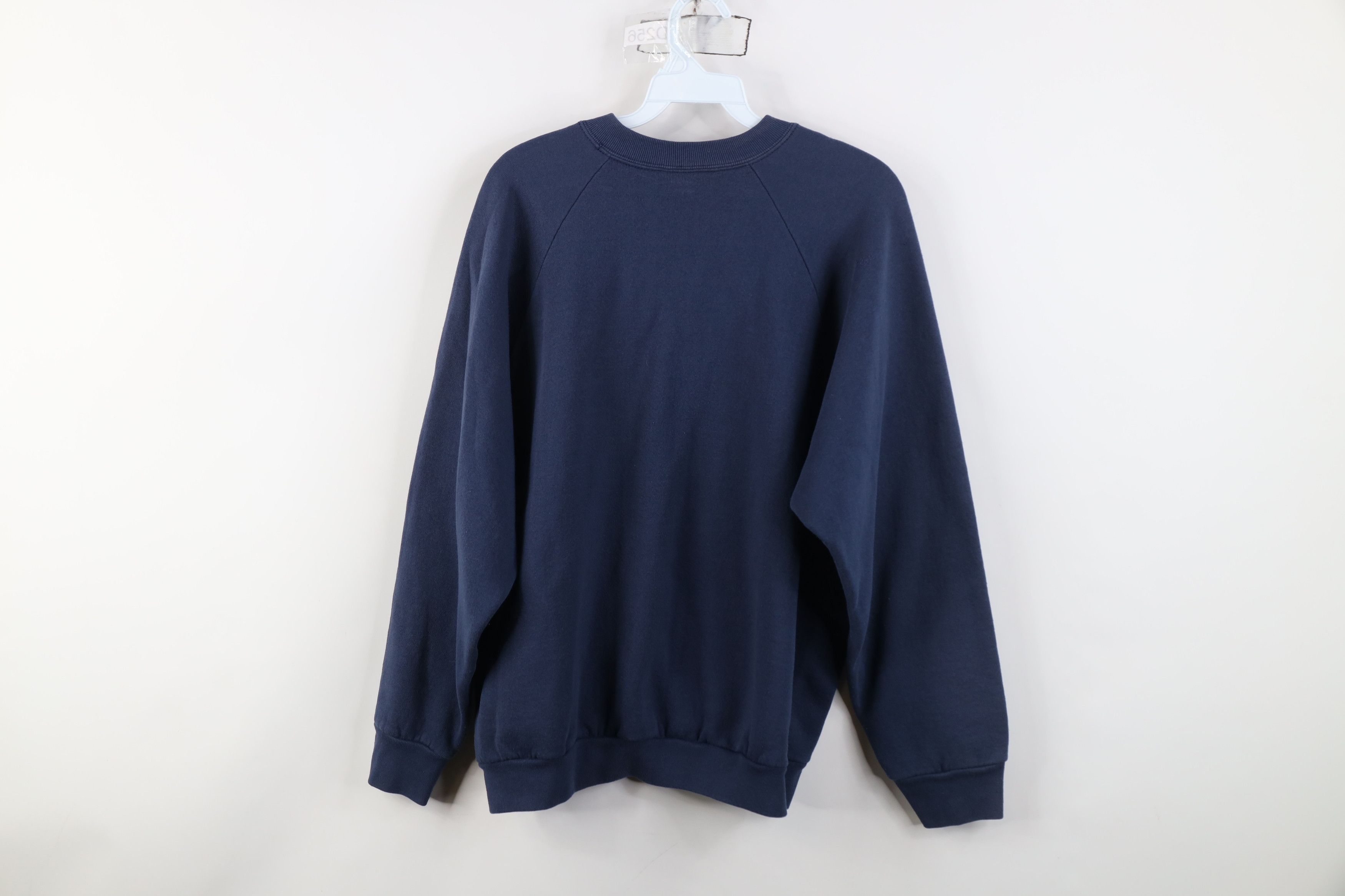 Vintage Vintage 90s Streetwear Faded Heavyweight Crewneck Sweatshirt Size XL / US 12-14 / IT 48-50 - 10 Thumbnail