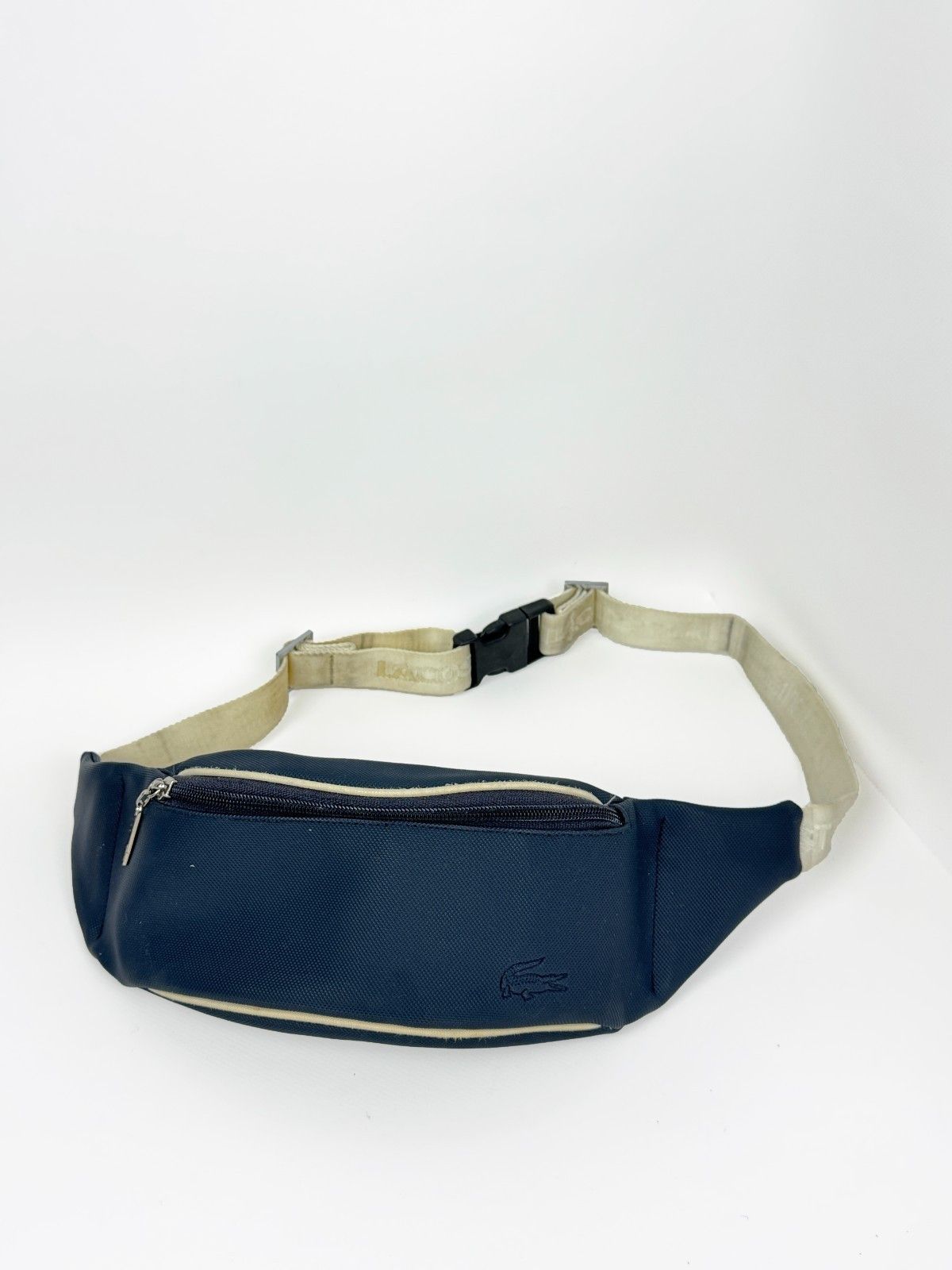 Lacoste LACOSTE Vintage Waist Belt Navy Bag Size ONE SIZE - 1 Thumbnail