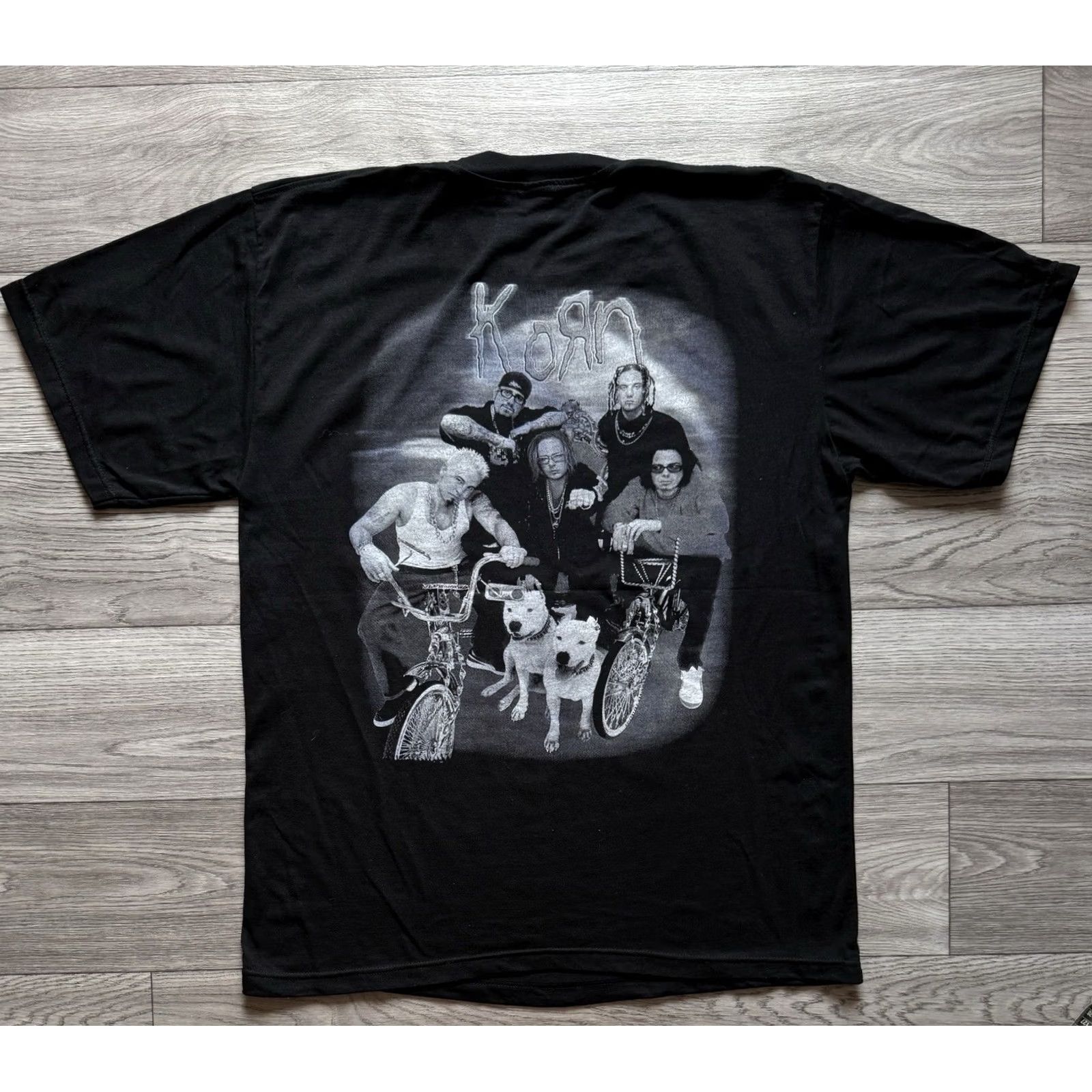 Vintage VINTAGE Band Shirt KORN Stone Sour MarilynManson Limp Bizkit XL Black Mens T-Shirt Band Size US XL / EU 56 / 4 - 2 Thumbnail