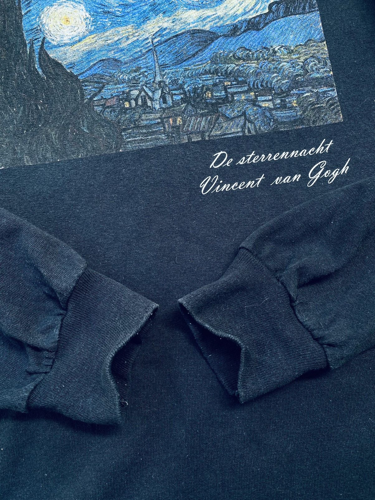 Vintage Vintage Y2k Vincent Van Gogh Art Long Sleeve Size US M / EU 48-50 / 2 - 6 Thumbnail