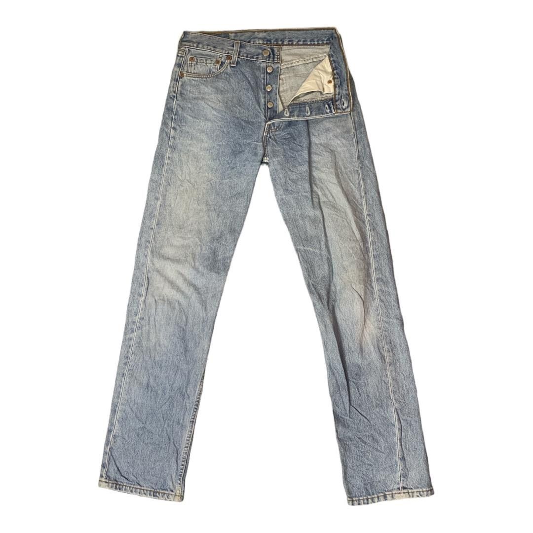 Levi's × Levi's Vintage Clothing Vintage Levi’s 501 Distressed Denim Size 29" - 3 Thumbnail