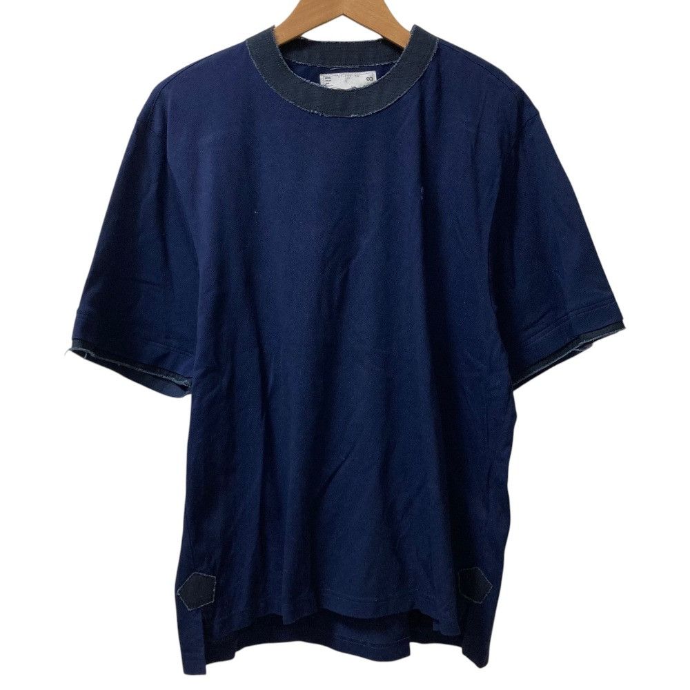 Sacai Sacai Sacai Cotton Jersey Pullover T-shirt Textile T-Shirts 21-02518M DUTY FREE for USA Size ONE SIZE - 1 Thumbnail