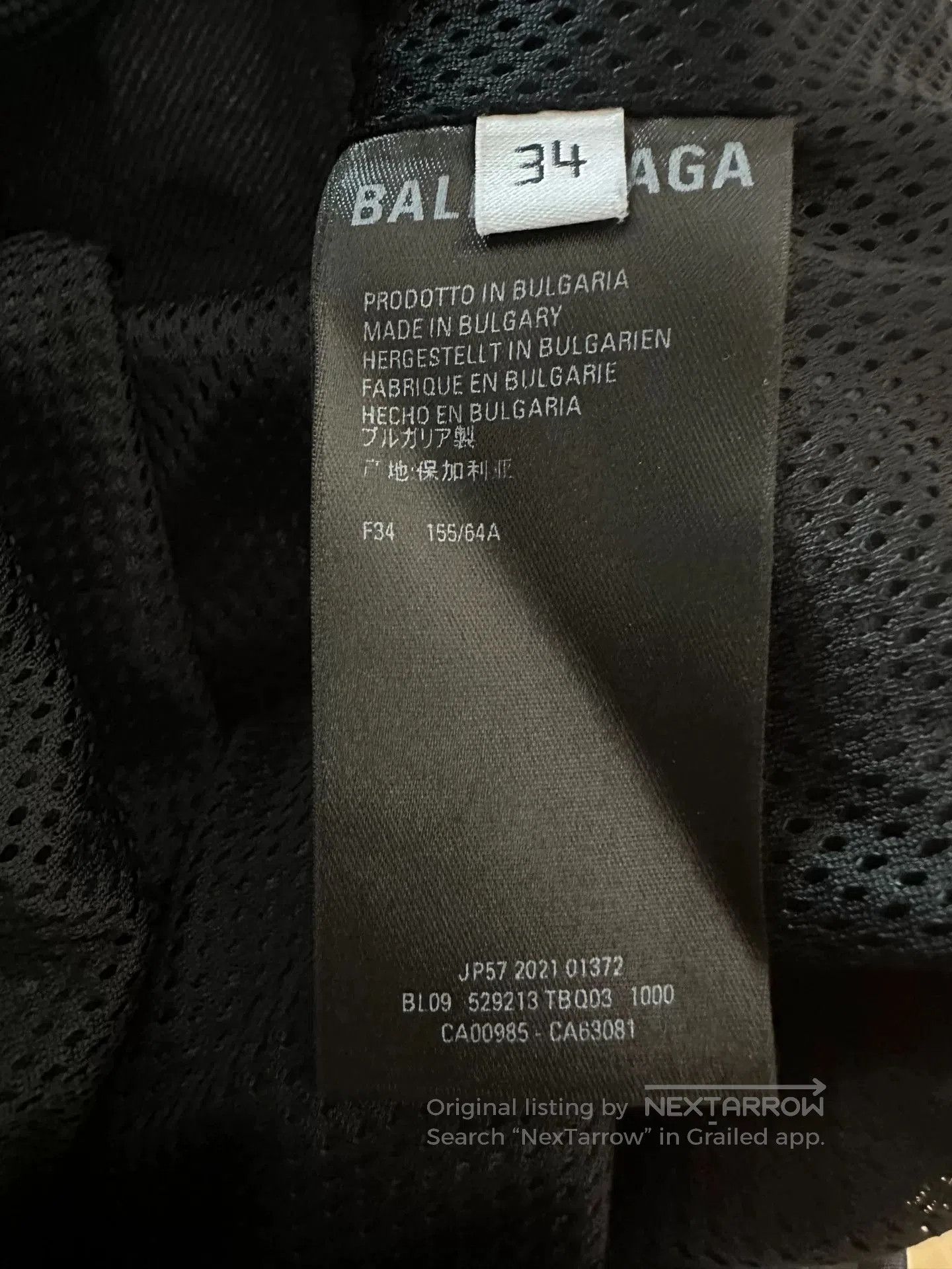 Balenciaga Balenciaga Denim Patchwork Windbreaker. Size XXS / US 00 / IT 34 - 6 Thumbnail