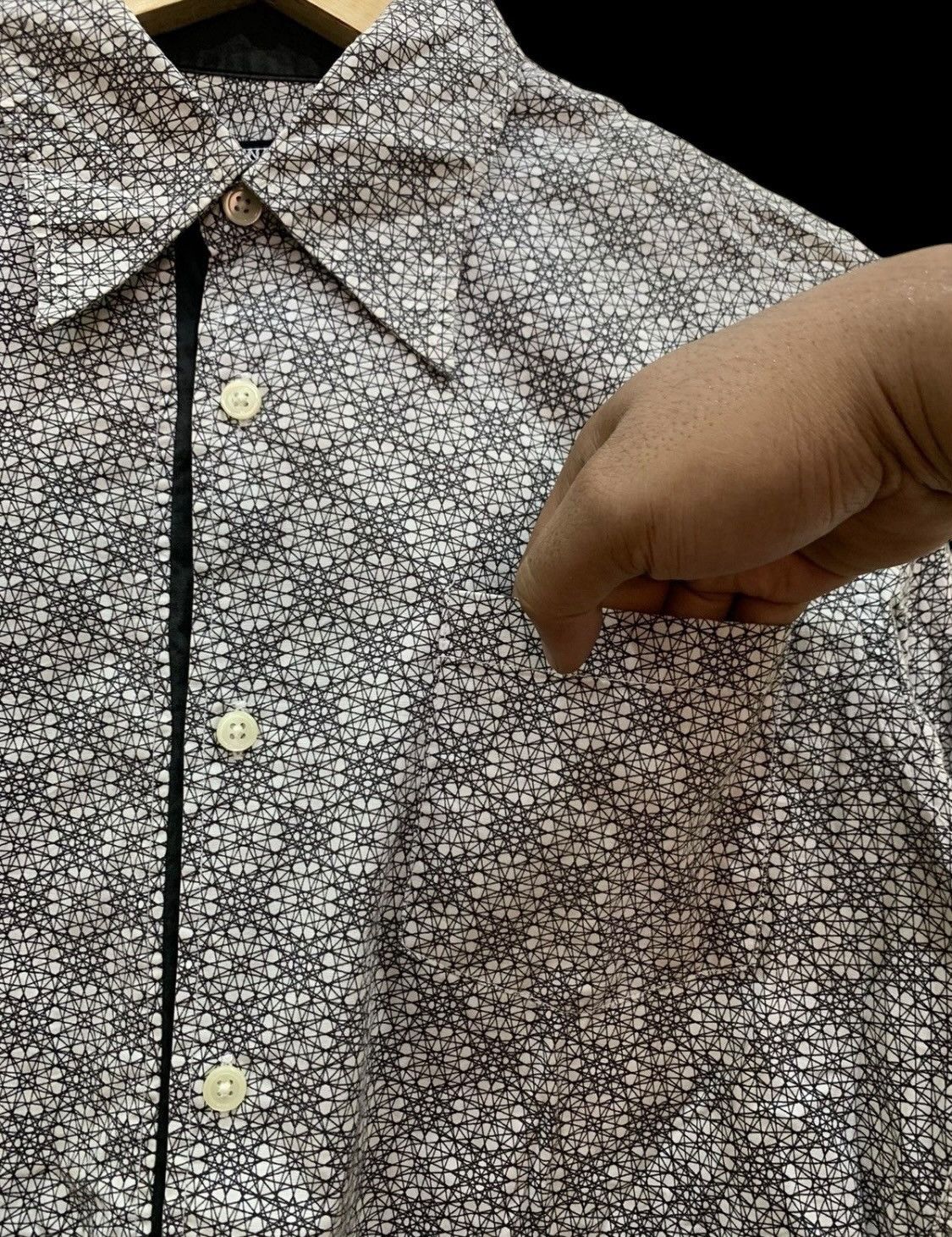 Japanese Brand × Tornado Mart × Vintage Vtg Tornado Mart Geometric button up shirt Size US M / EU 48-50 / 2 - 4 Thumbnail
