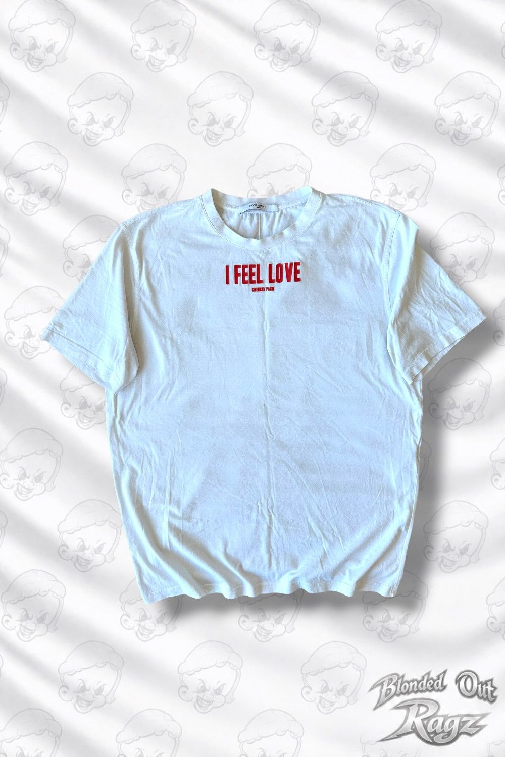 Givenchy SS17 Givenchy I Feel Love T-shirt Size US L / EU 52-54 / 3 - 1 Thumbnail