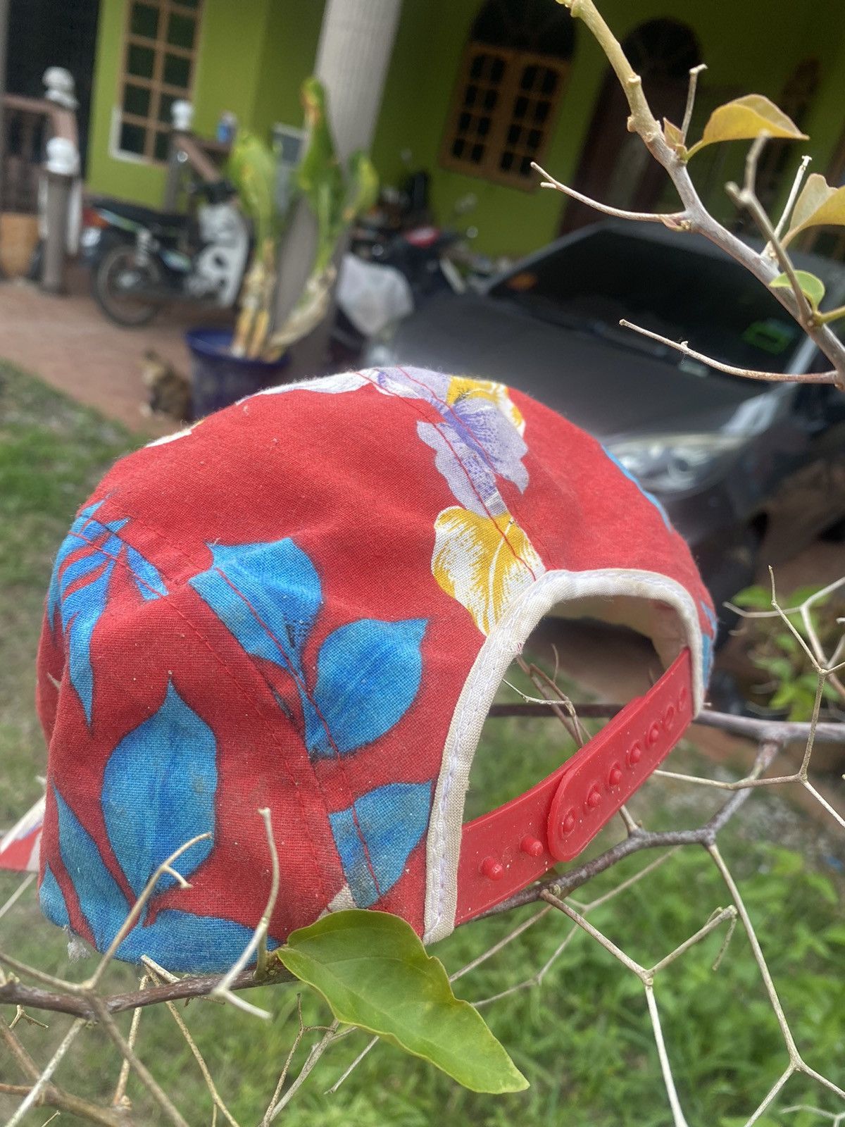 Japanese Brand Hawai 4 panel full cap 🔥 Size ONE SIZE - 5 Thumbnail
