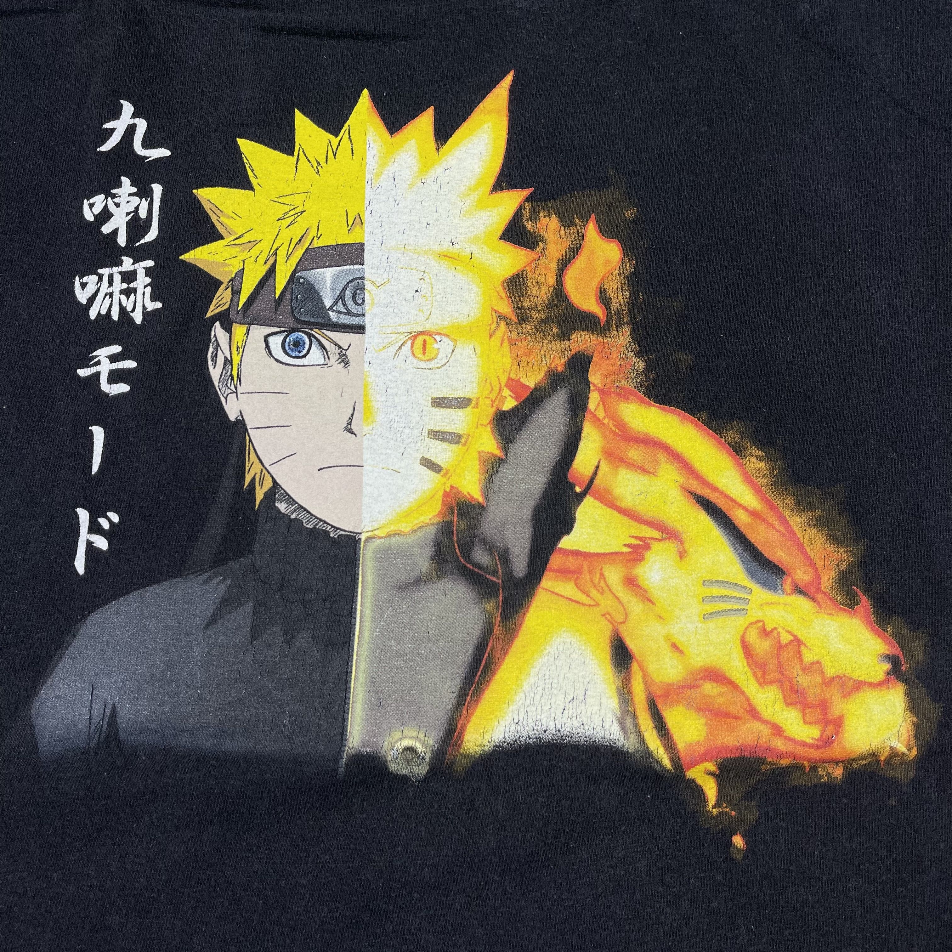Anime Vintage Y2K Naruto Shippuden T-shirt KS123 Size US XL / EU 56 / 4 - 3 Thumbnail