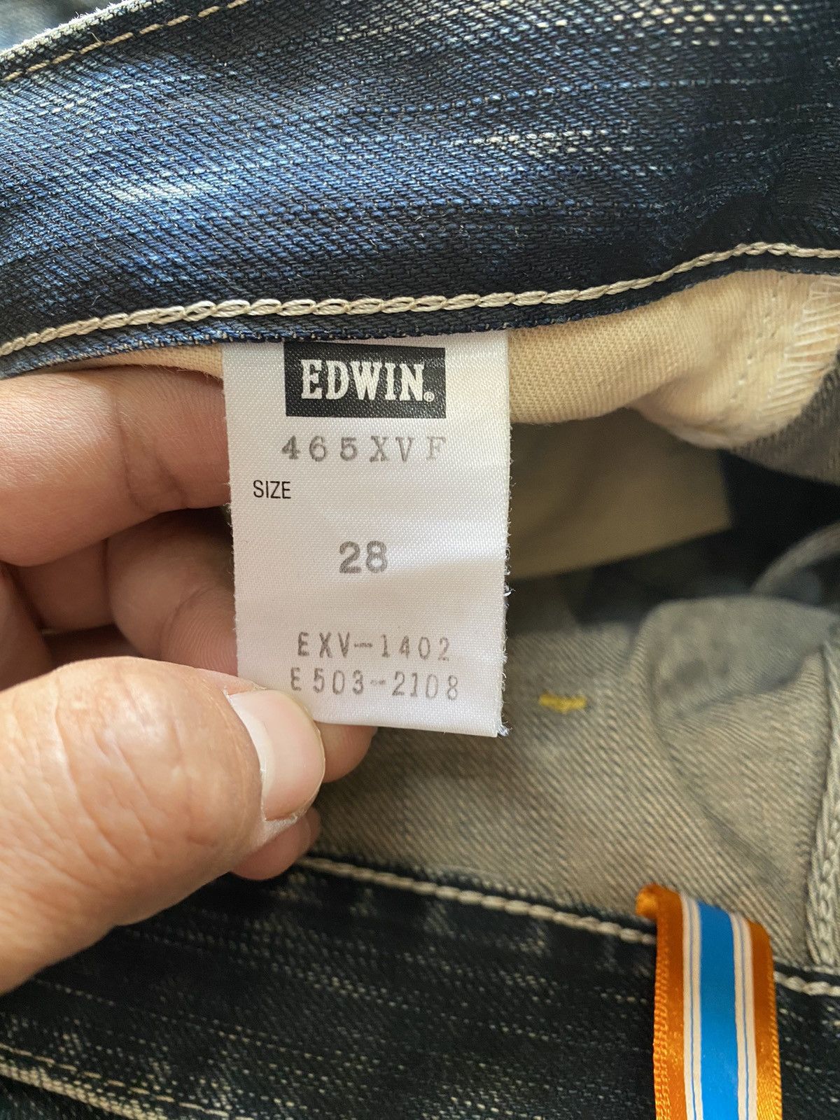 Edwin × Hysteric Glamour × Tornado Mart Baggy Jeans Japanese Edwin XV-Function Distressed Size US 30 / EU 46 - 7 Thumbnail