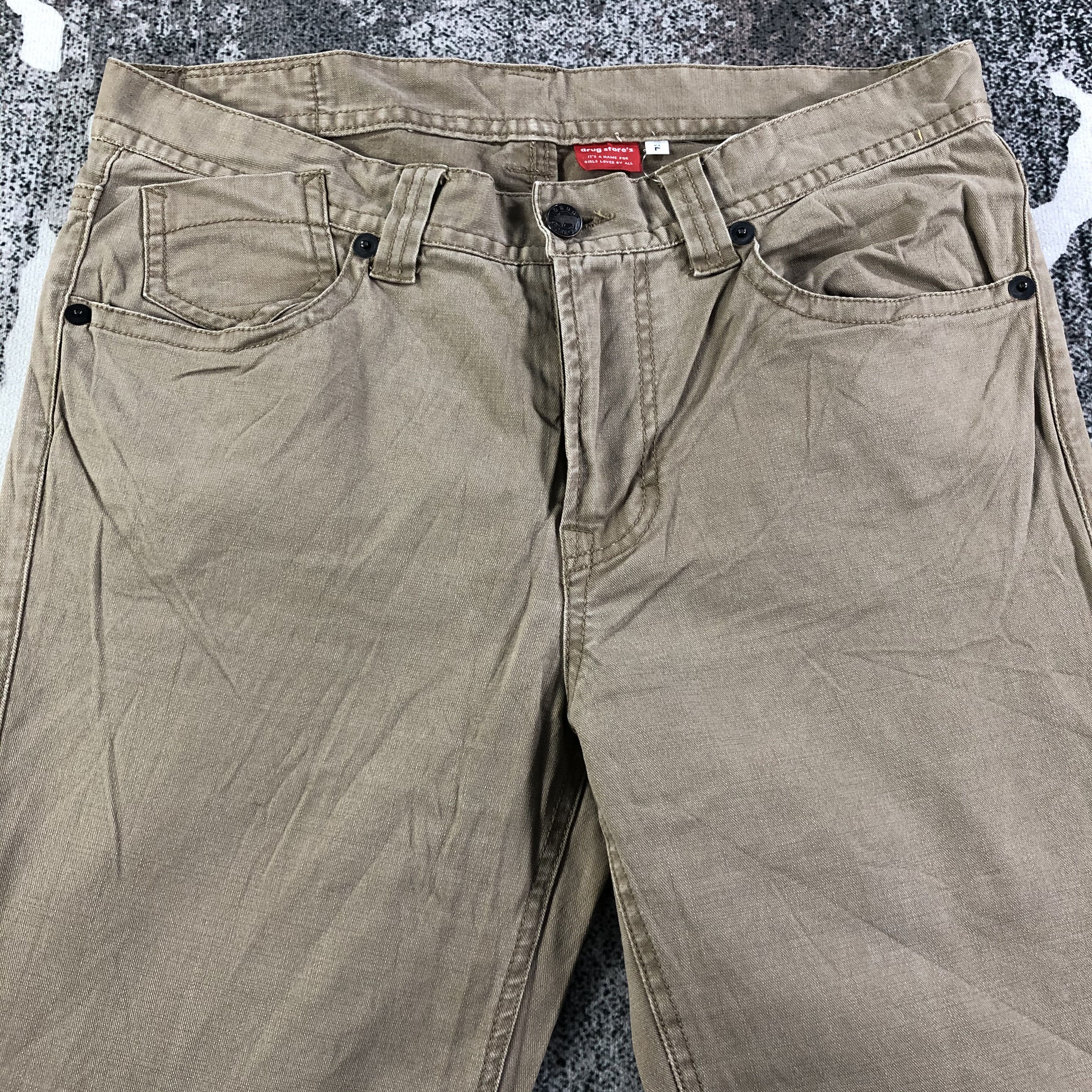 Japanese Brand Drug Store Flared Jeans KJ1935 Size 34" / US 12 / IT 48 - 3 Thumbnail