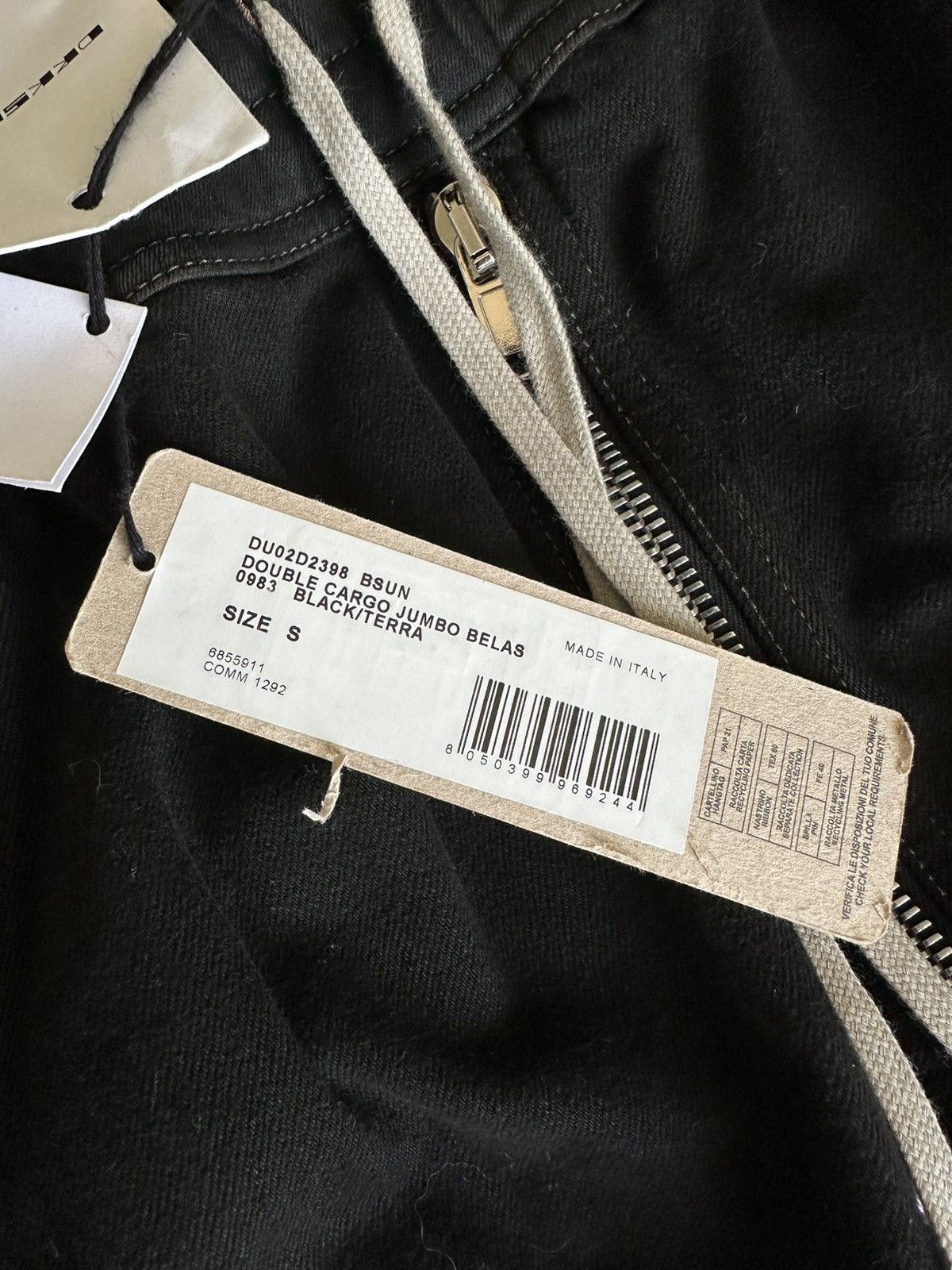 Rick Owens Double cargo jumbo belas Size US 30 / EU 46 - 6 Thumbnail