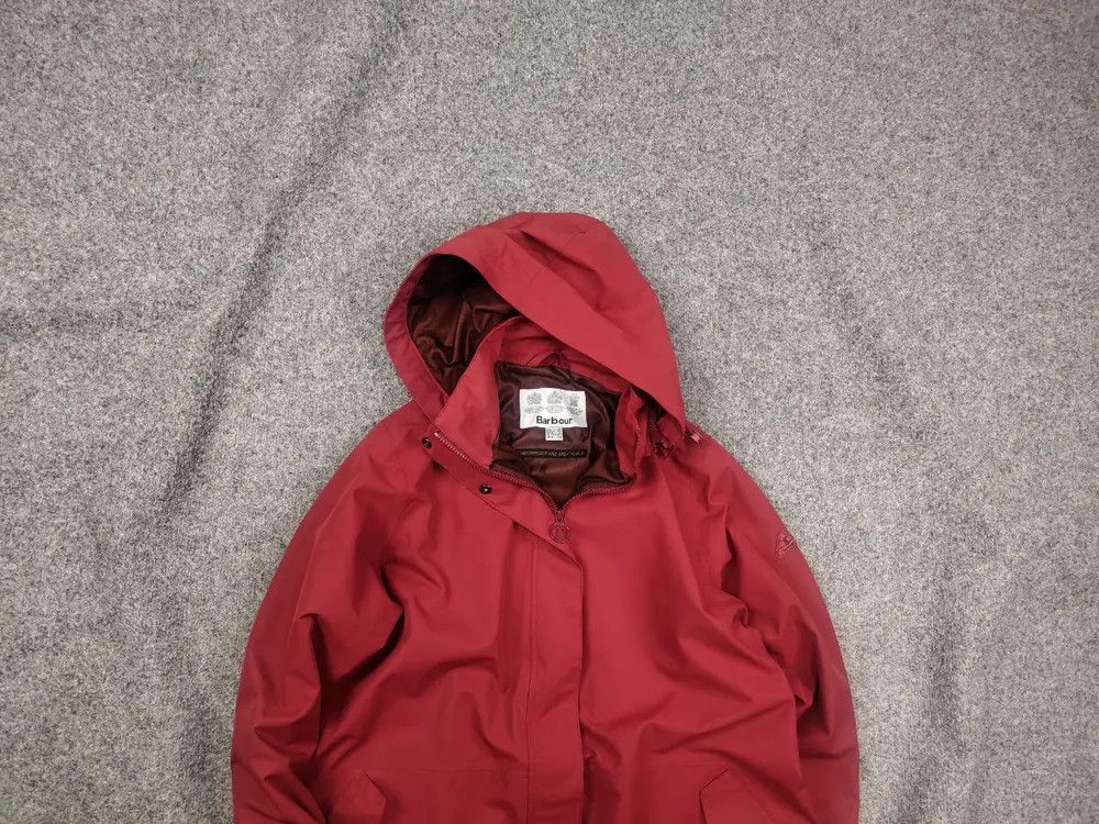 Barbour Barbour Roseate Waterproof Hooded Long Jacket brick color Size XL / US 12-14 / IT 48-50 - 1 Thumbnail