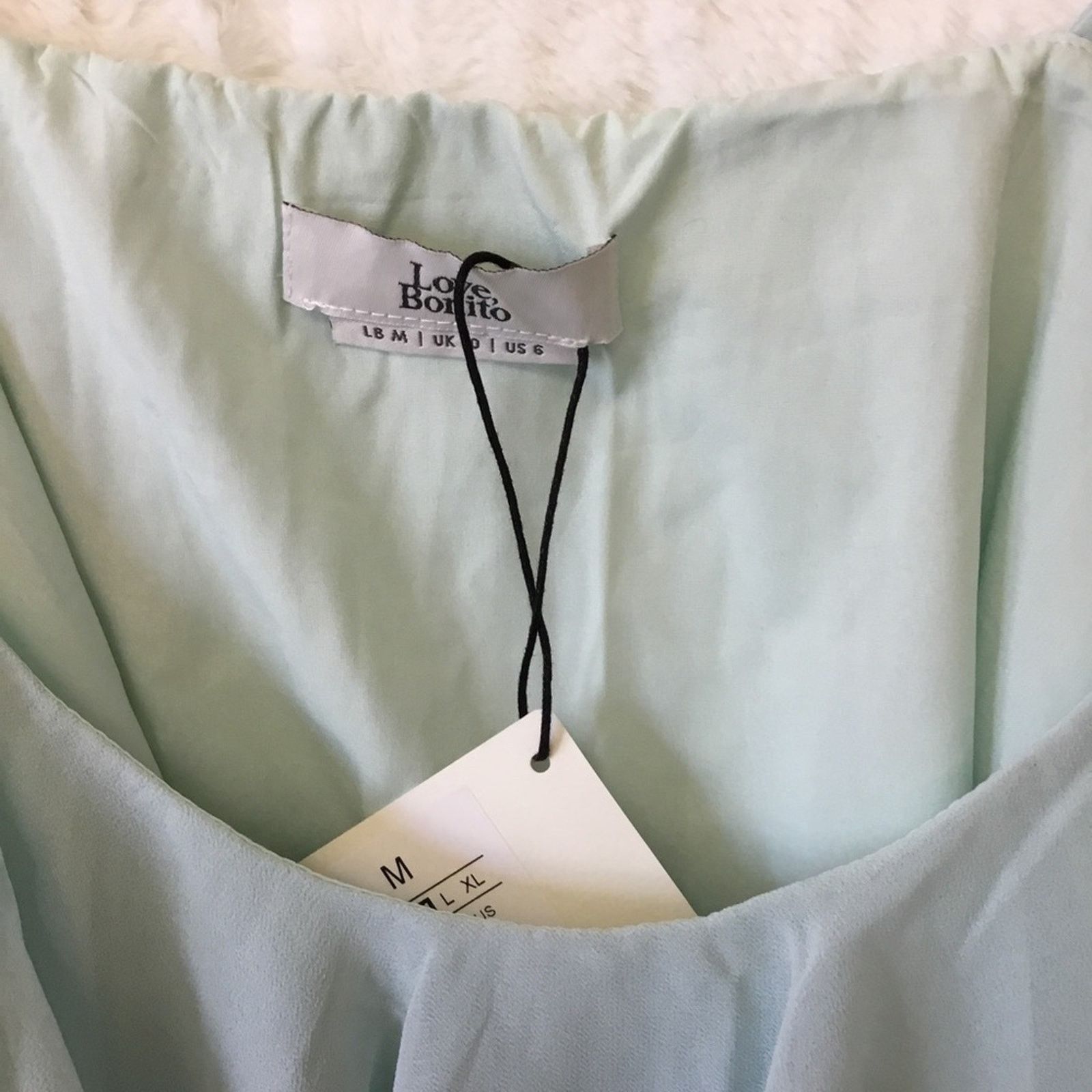 Other Love Bonito Mint Spaghetti Strap Top Size M / US 6-8 / IT 42-44 - 4 Thumbnail