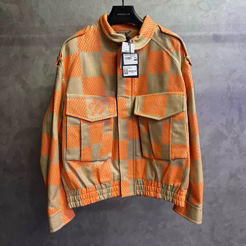 Louis Vuitton Wheat Color with Full Print jacket