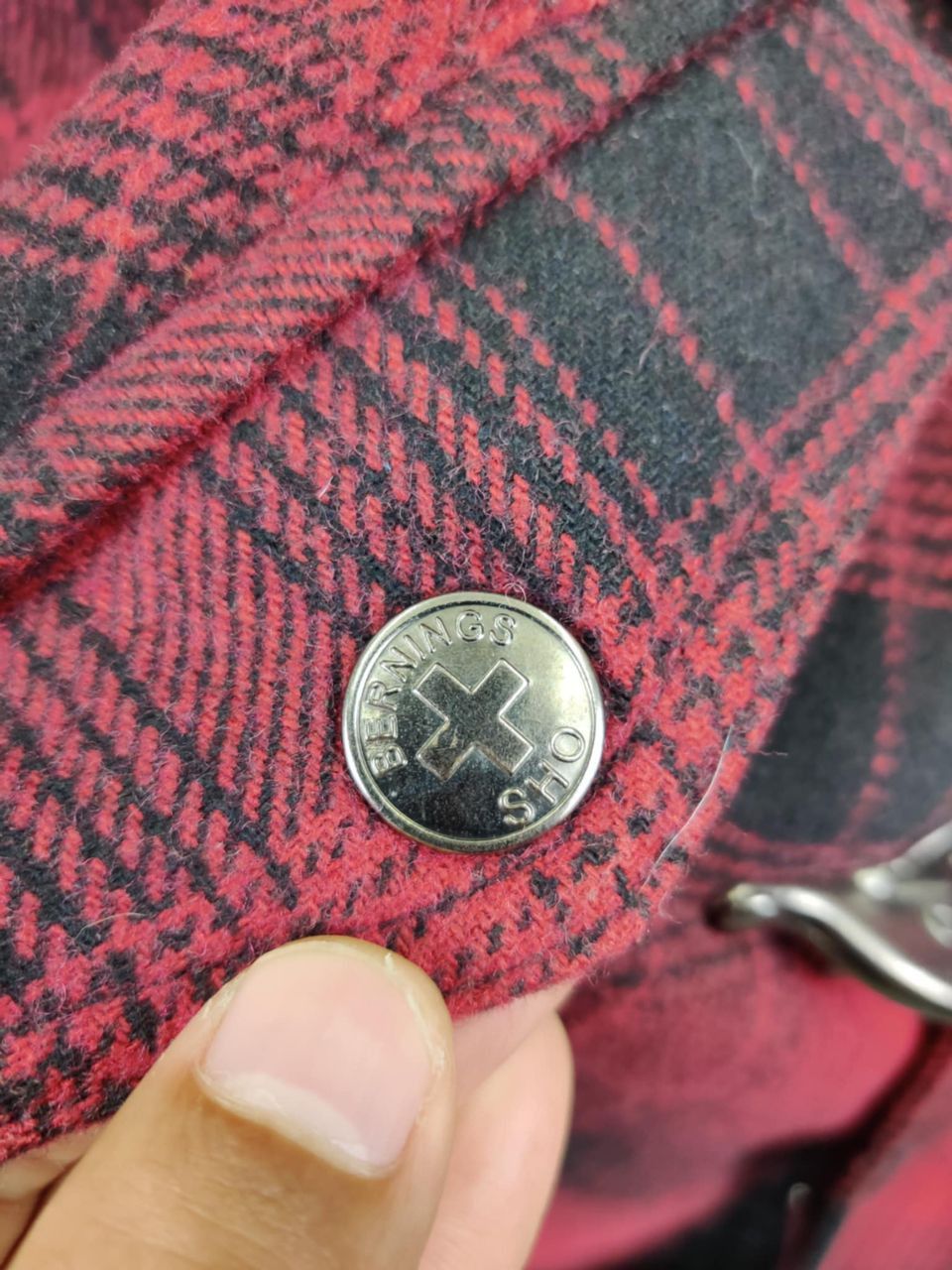 BERNINGS SHO Vintage Berning Sho Plaid Fireman Wool Parka Fishtail Jacket Size US M / EU 48-50 / 2 - 11 Thumbnail
