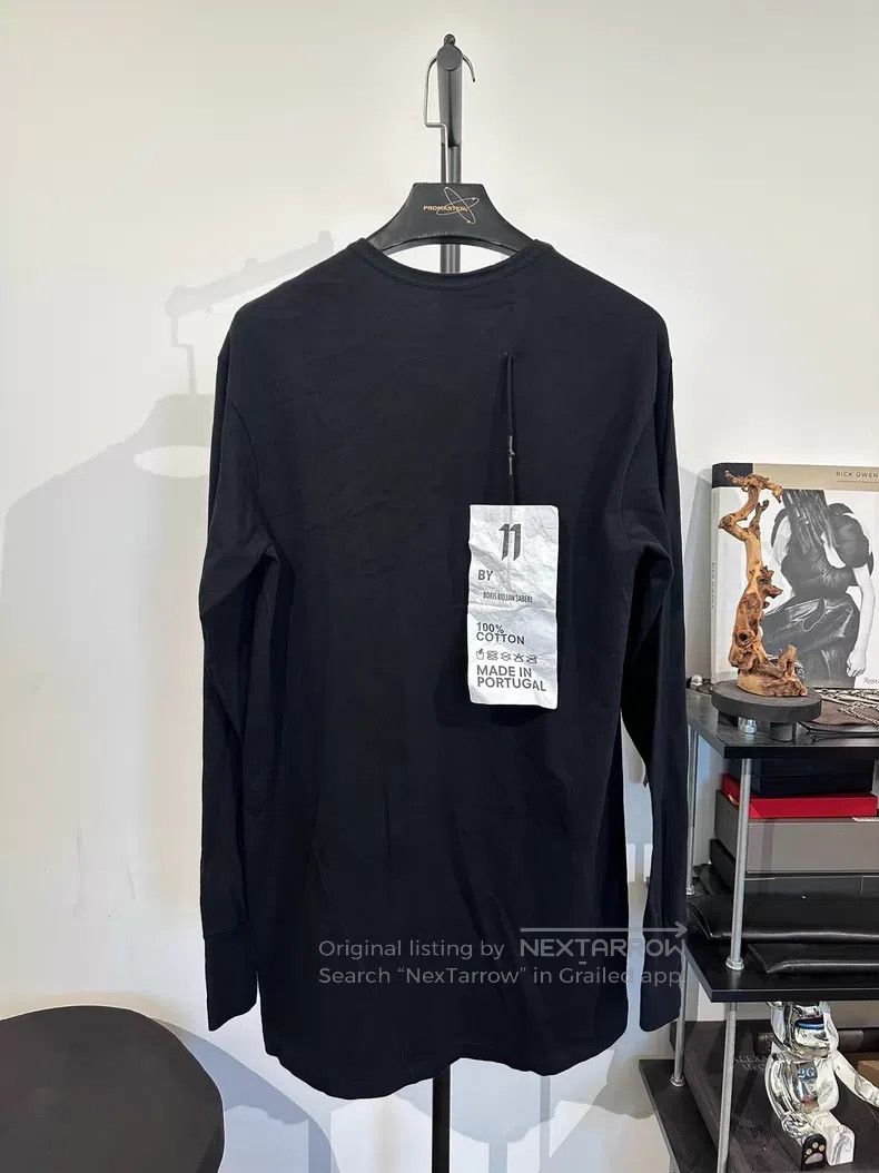 Boris Bidjan Saberi Boris Bidjan Saberi LS1 patchwork print long sleeve tee| Size US XL / EU 56 / 4 - 2 Thumbnail