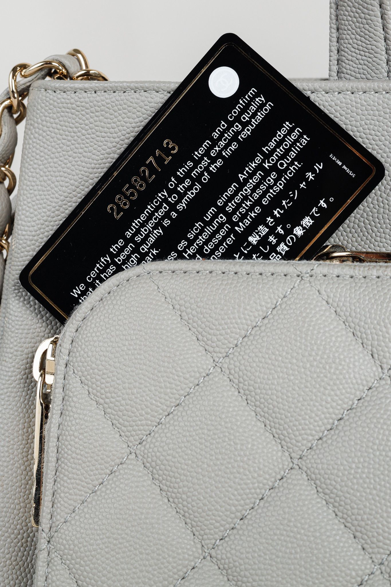 Chanel Chanel Business Affinity Large Caviar Leather Quilted Tote Size ONE SIZE - 17 Thumbnail