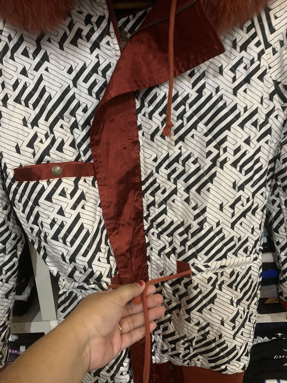 Japanese Brand Swagger Fur Hoodie Jacket Size US M / EU 48-50 / 2 - 23 Thumbnail